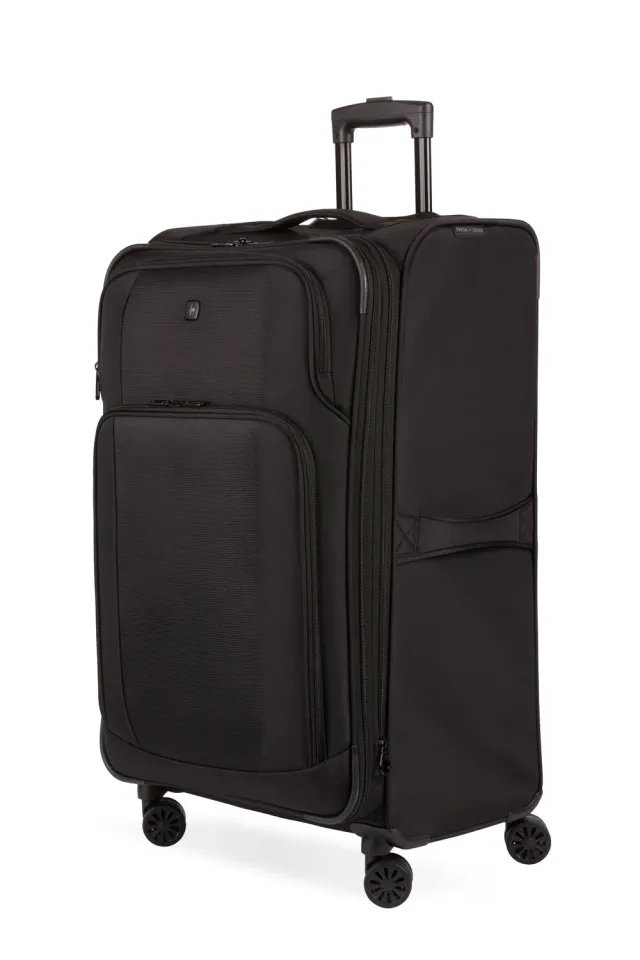 Swissgear Sion II Large Checked kuffert sort stor