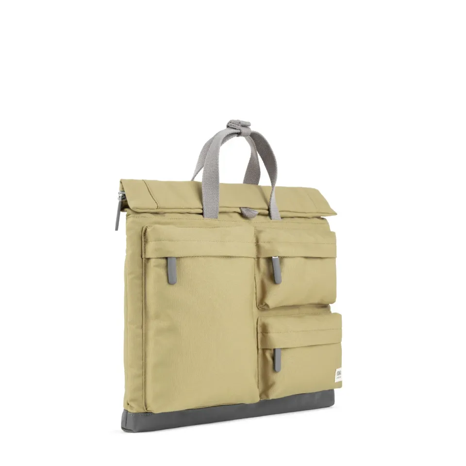 Roka Blackfriars computertaske Khaki L messenger