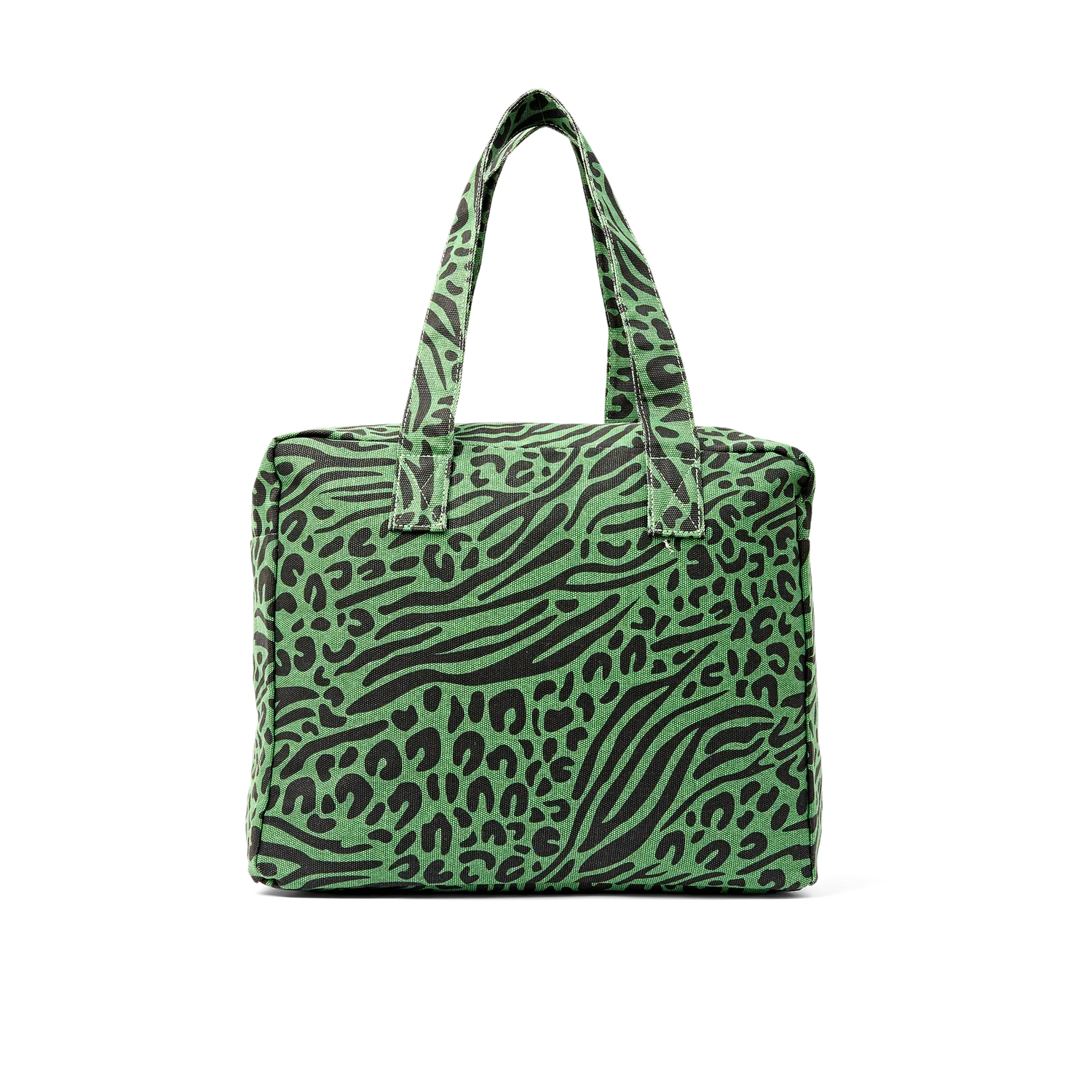 Roka London Sloane skuldertaske medium animal artichoke laptop