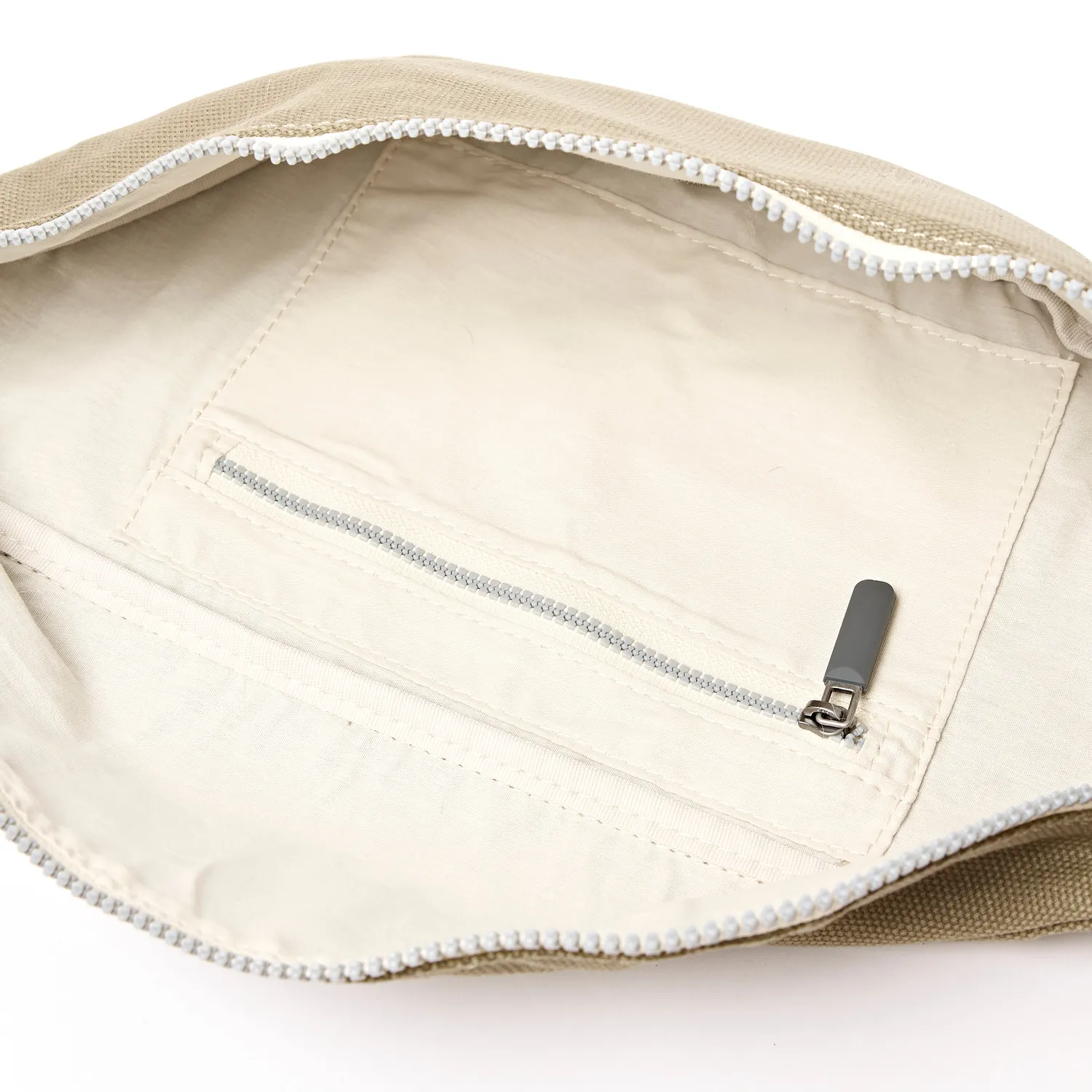 Roka London Mill Hill bæltetaske Small taupe crossbody