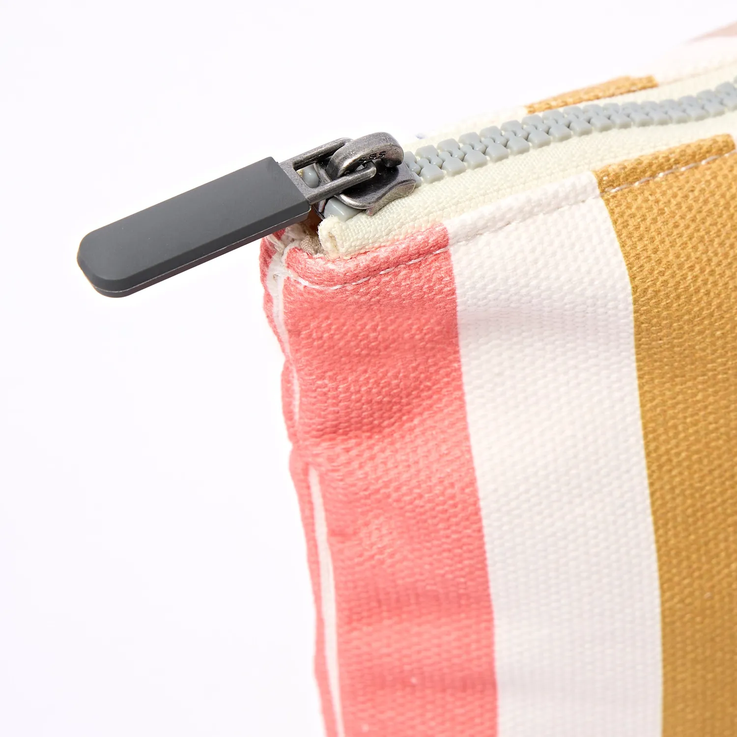 Roka London Maida Vale pouch Small pastel stripe bomuld