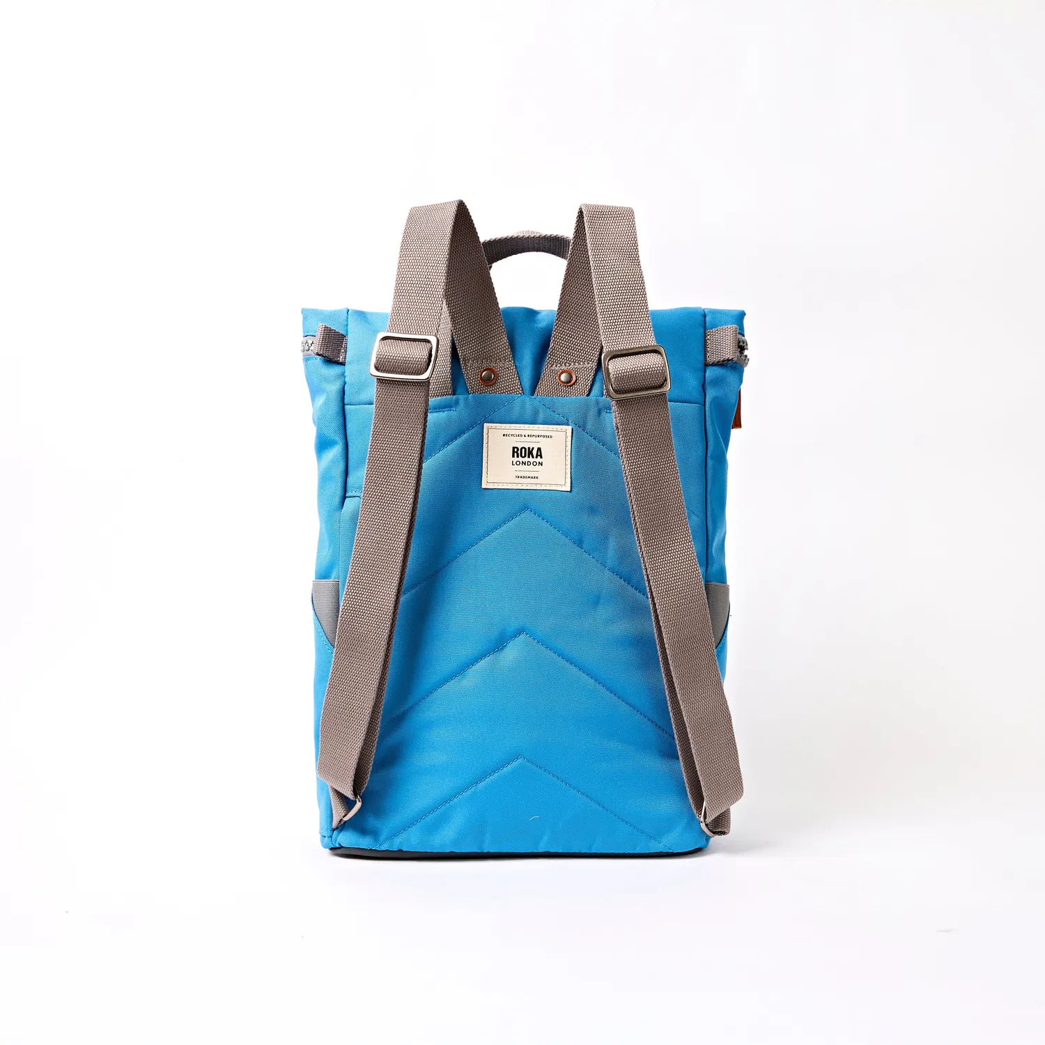 Roka London Finchley rygsæk Malibu Blue Medium 15" laptop
