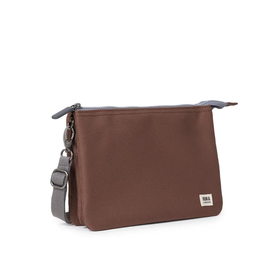 Roka London Carnaby XL crossbody taske Coco 3 rum