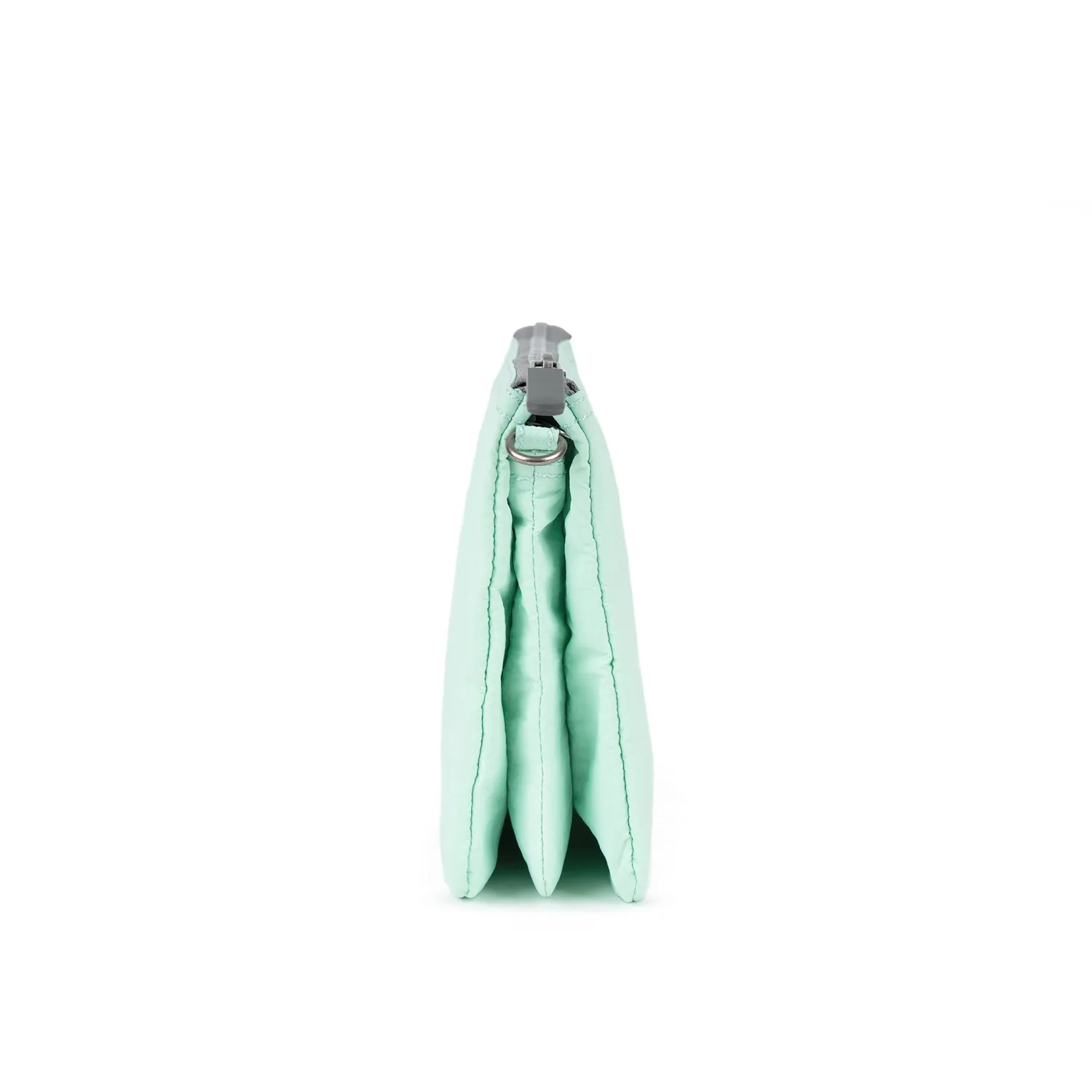 Roka London Carnaby XL crossbody taske Mint aftagelig rem