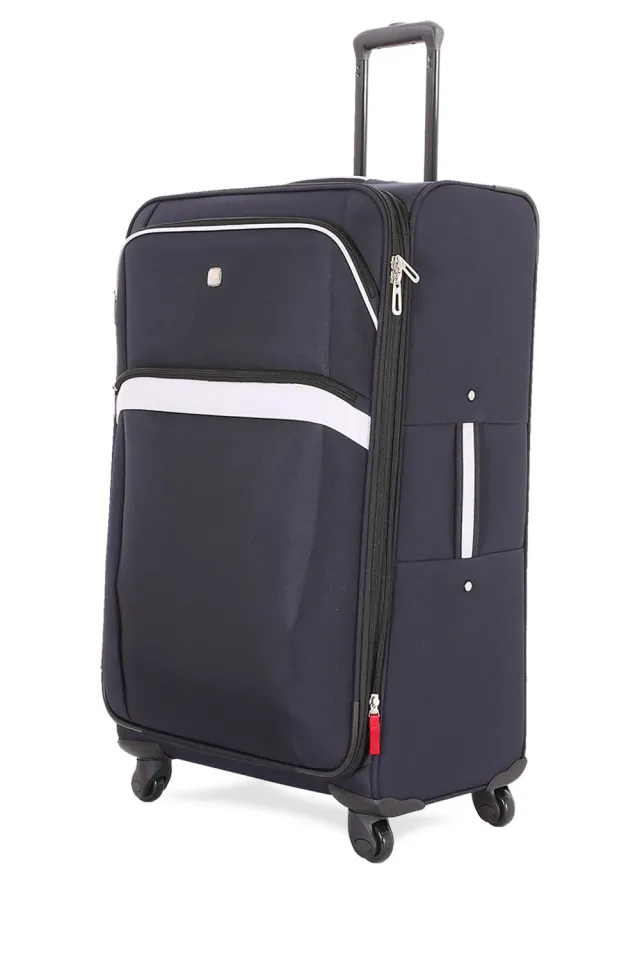 Swissgear 6397 Large Checked kuffert Navy Noir udvidelig