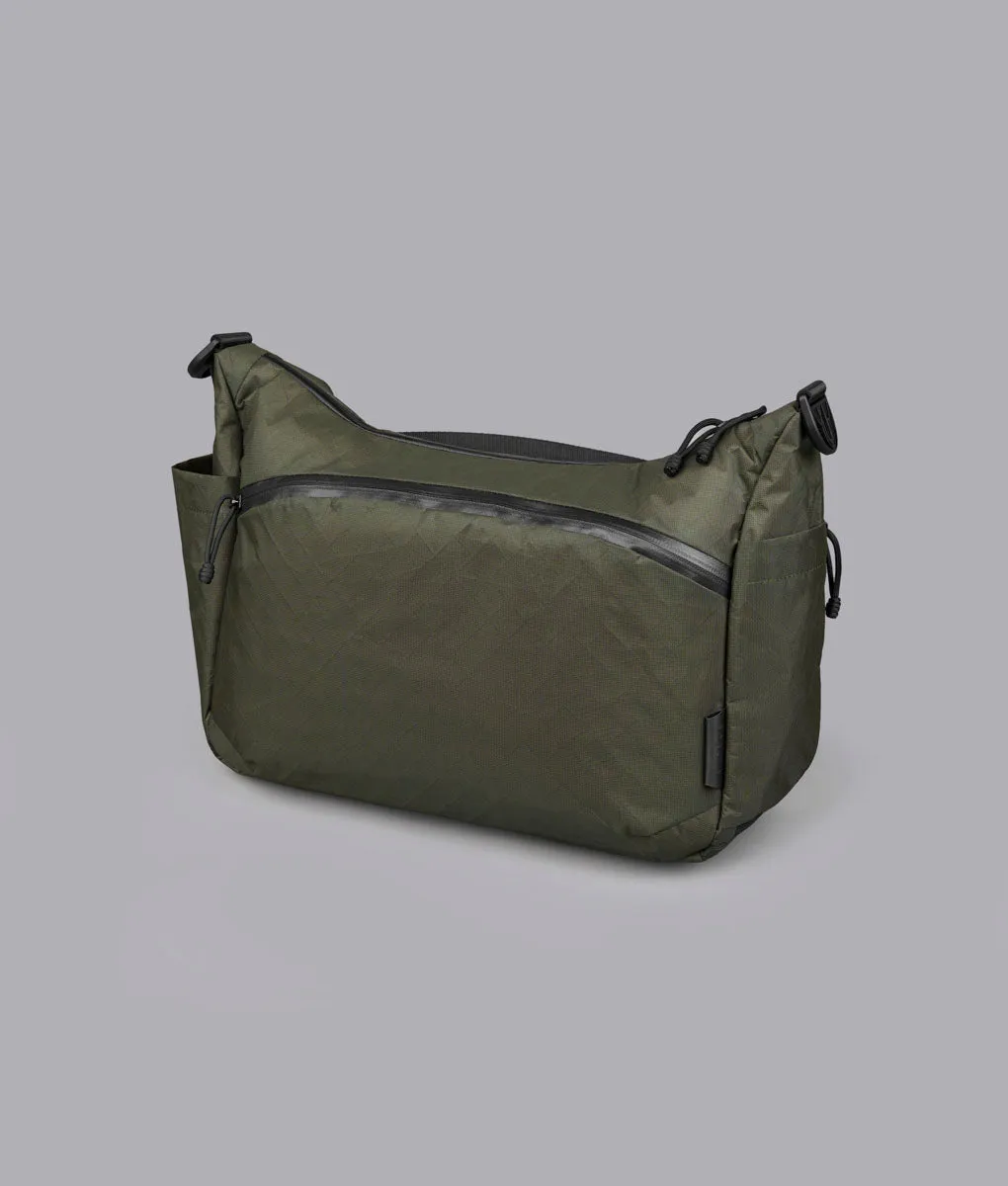 Alpaka Flight Satchel Ultradyne skuldertaske grøn