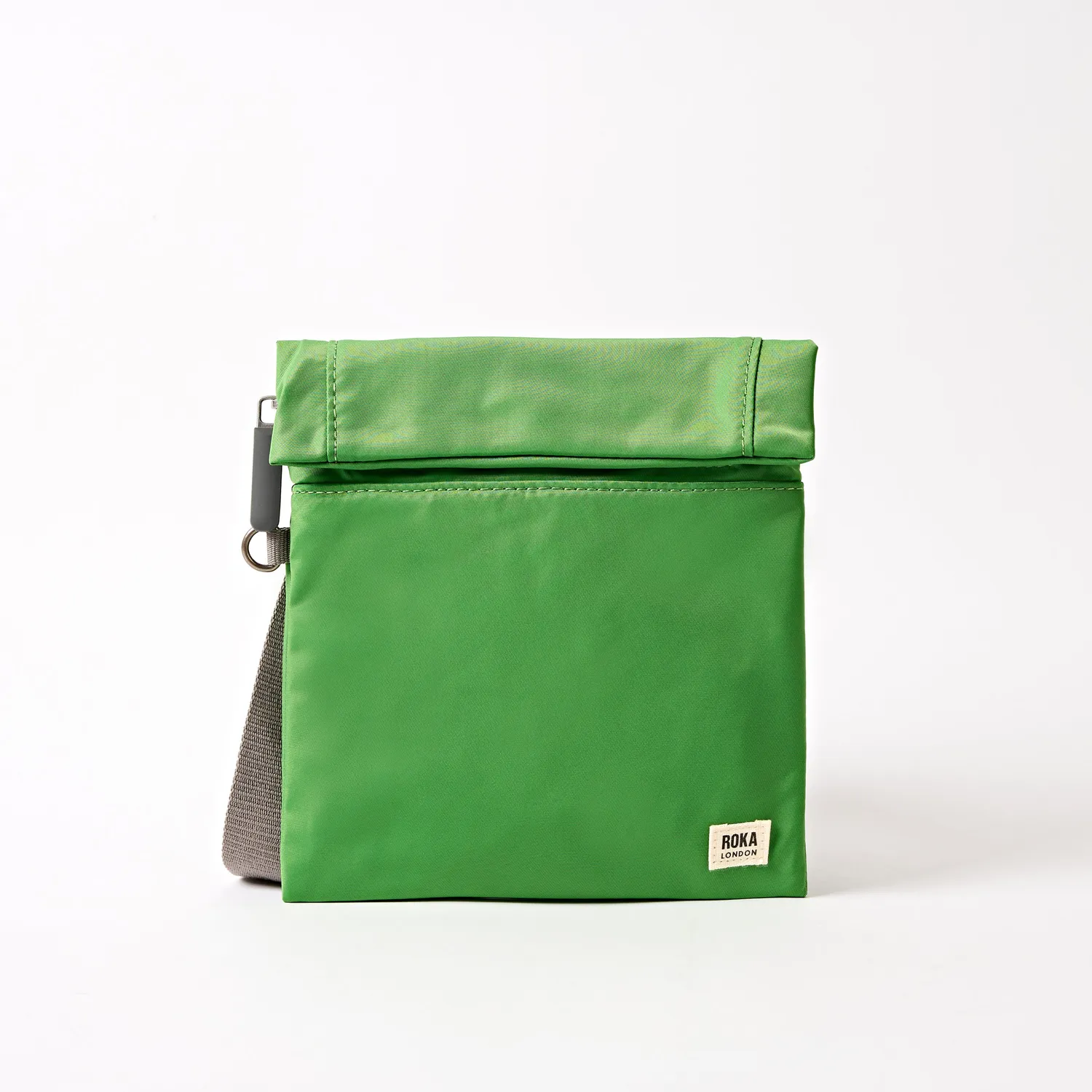 Roka London Stratford Small crossbody Online Lime 0,5 liter