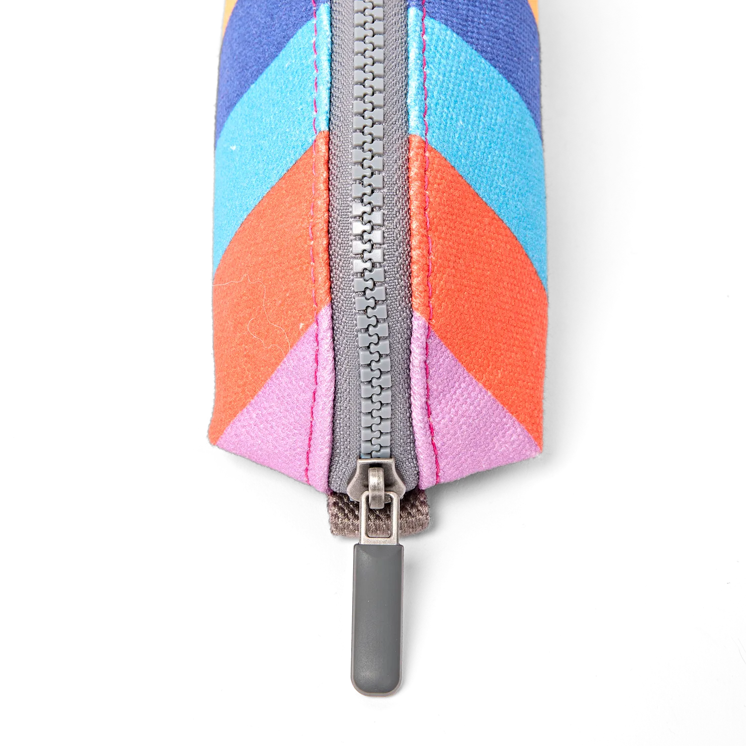 Roka London Tate pung Wide Stripe Multi Small bomuld