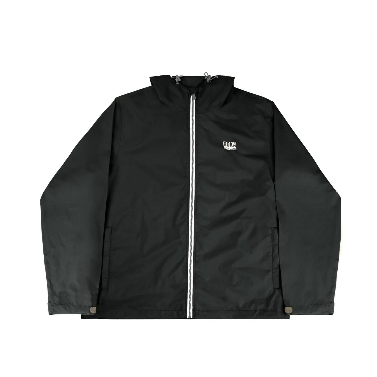 Roka London Holborn Rain Jacket regnjakke sort 10000 mm