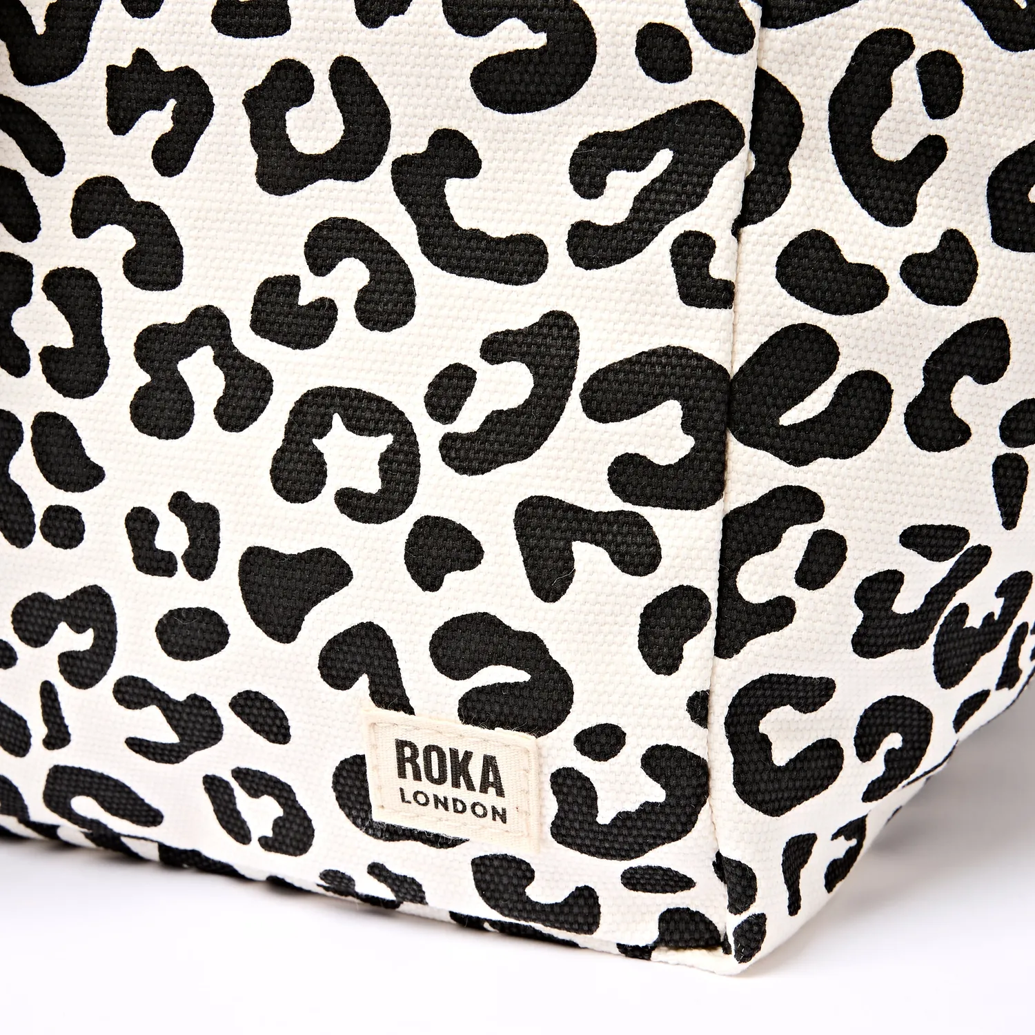 Roka London Marylebone tote Summer Leopard Large 43 liter