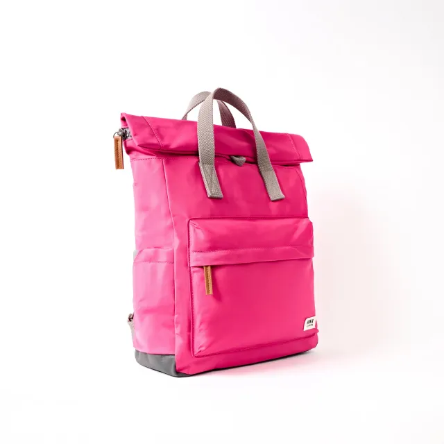 Roka London Canfield Roll Top rygsæk Granita Red vegansk