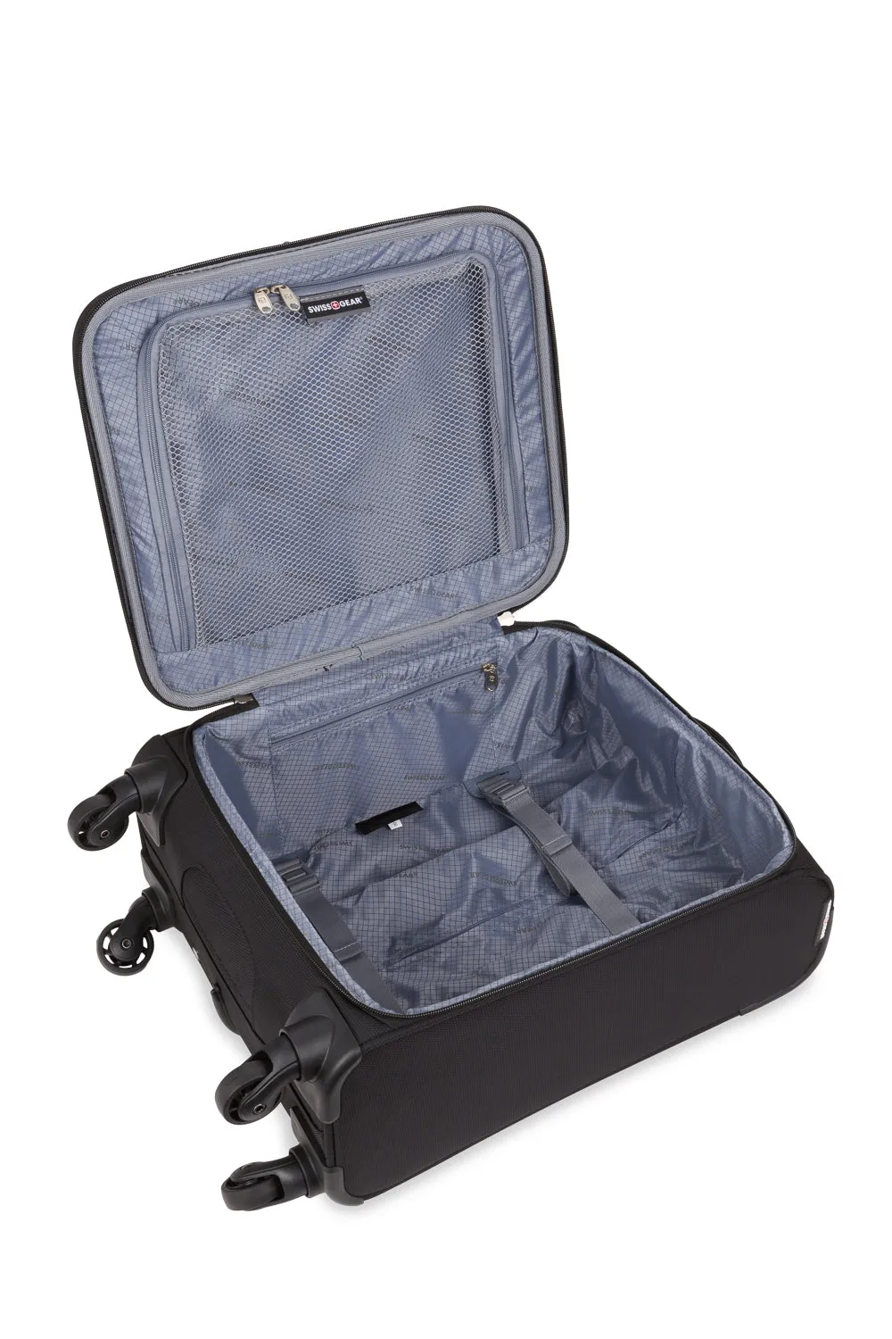 Swissgear 4010 kuffertsæt sort spinner 2 dele