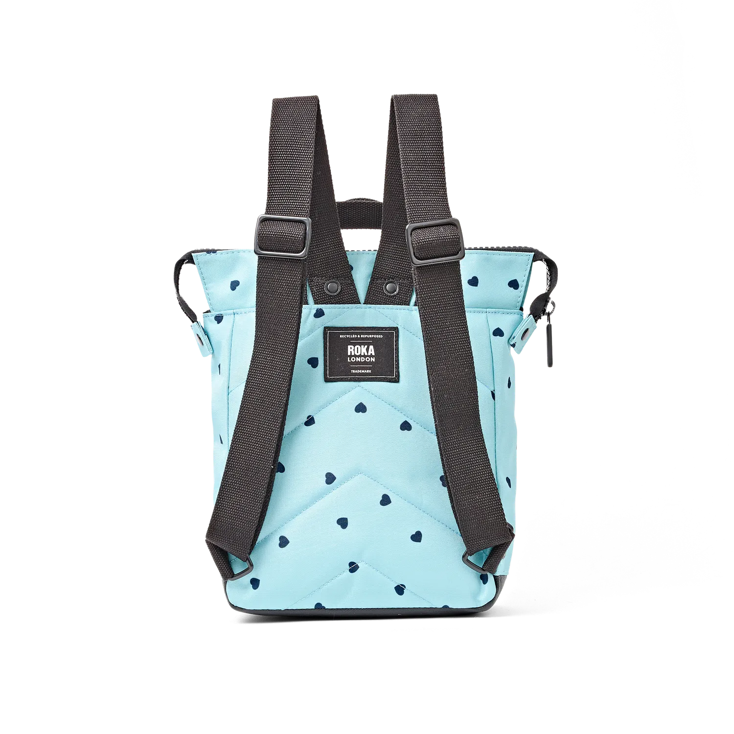 Roka London Bantry rygsæk Small heart print 7,4 liter