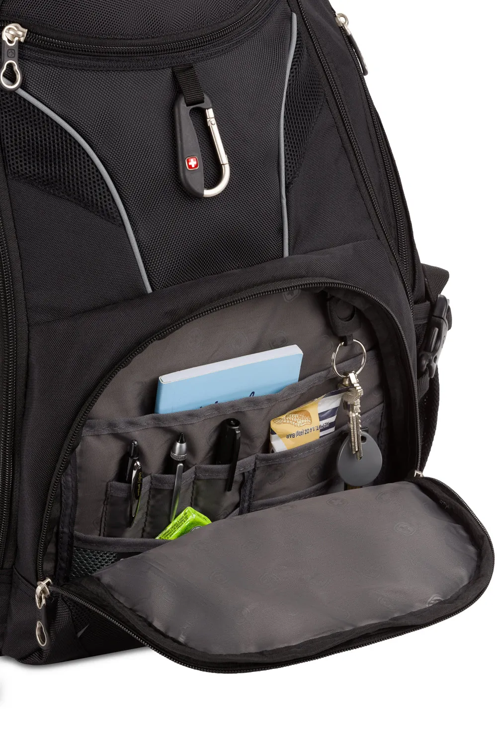 Swissgear 1923 ScanSmart laptoprygsæk sort 17 tommer