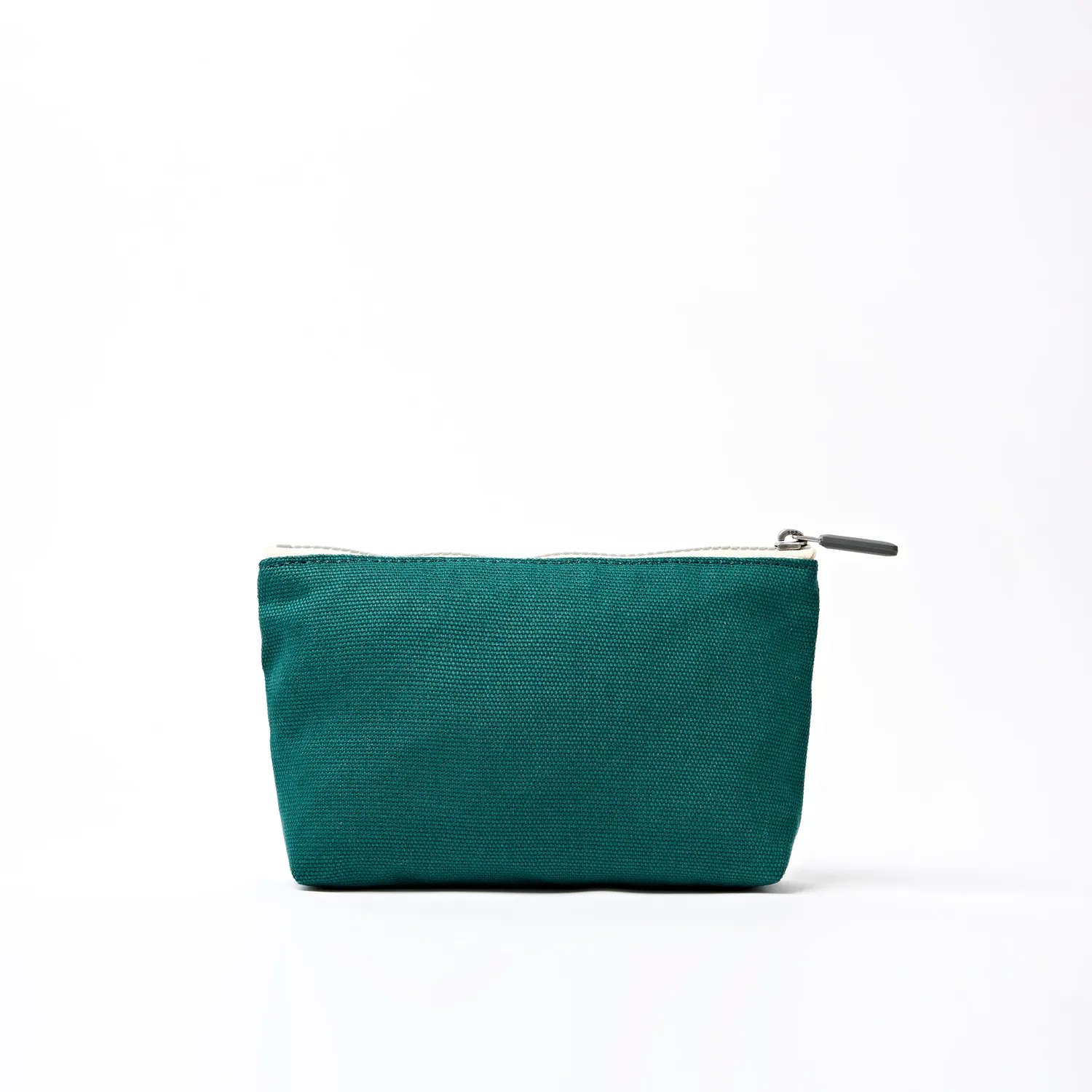 Roka London Maida Vale pouch Teal bomuldscanvas 2,2 liter