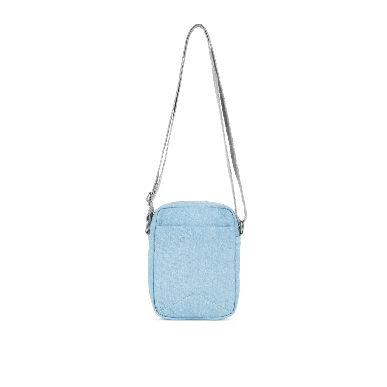 Roka London Bond crossbody taske Light Denim Small