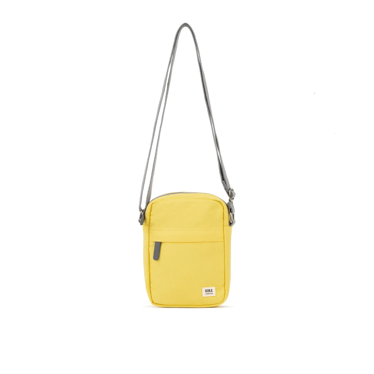 Roka London Bond Pocket crossbody taske Small lemonade vejrbestandig