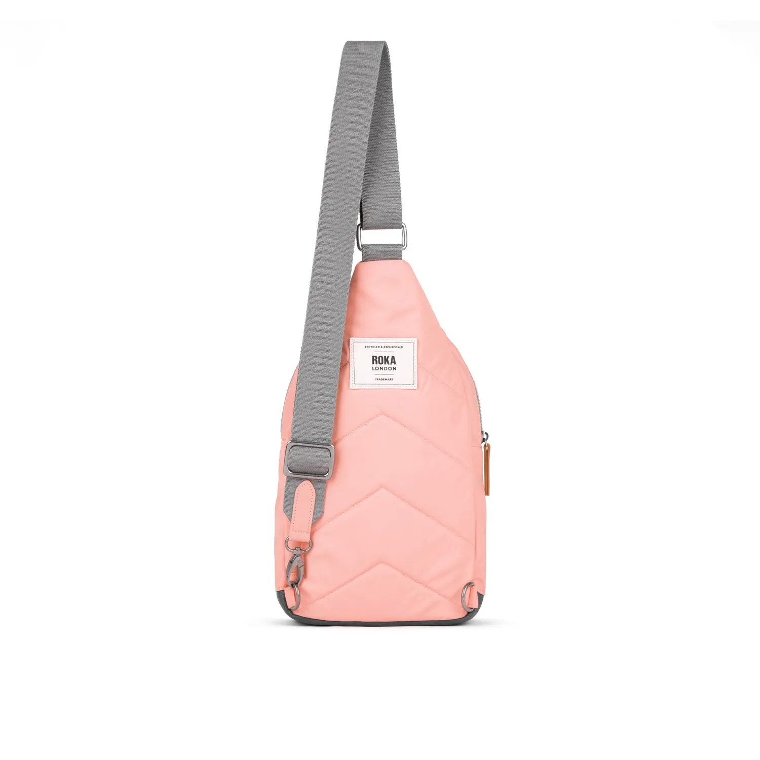 Roka London Willesden Sling taske Punch Large vegansk