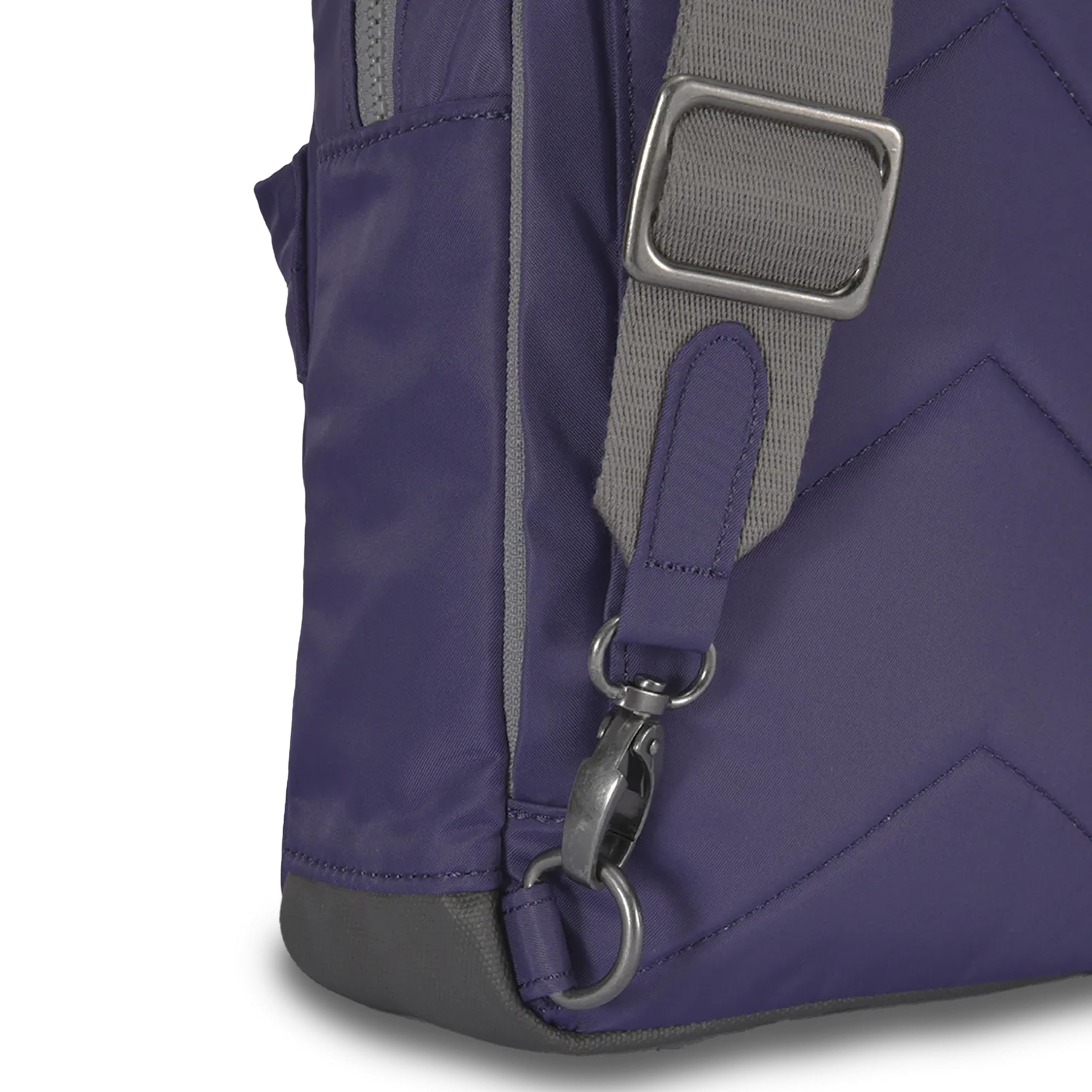 Roka London Willesden Large crossbody taske mulberry vandafvisende