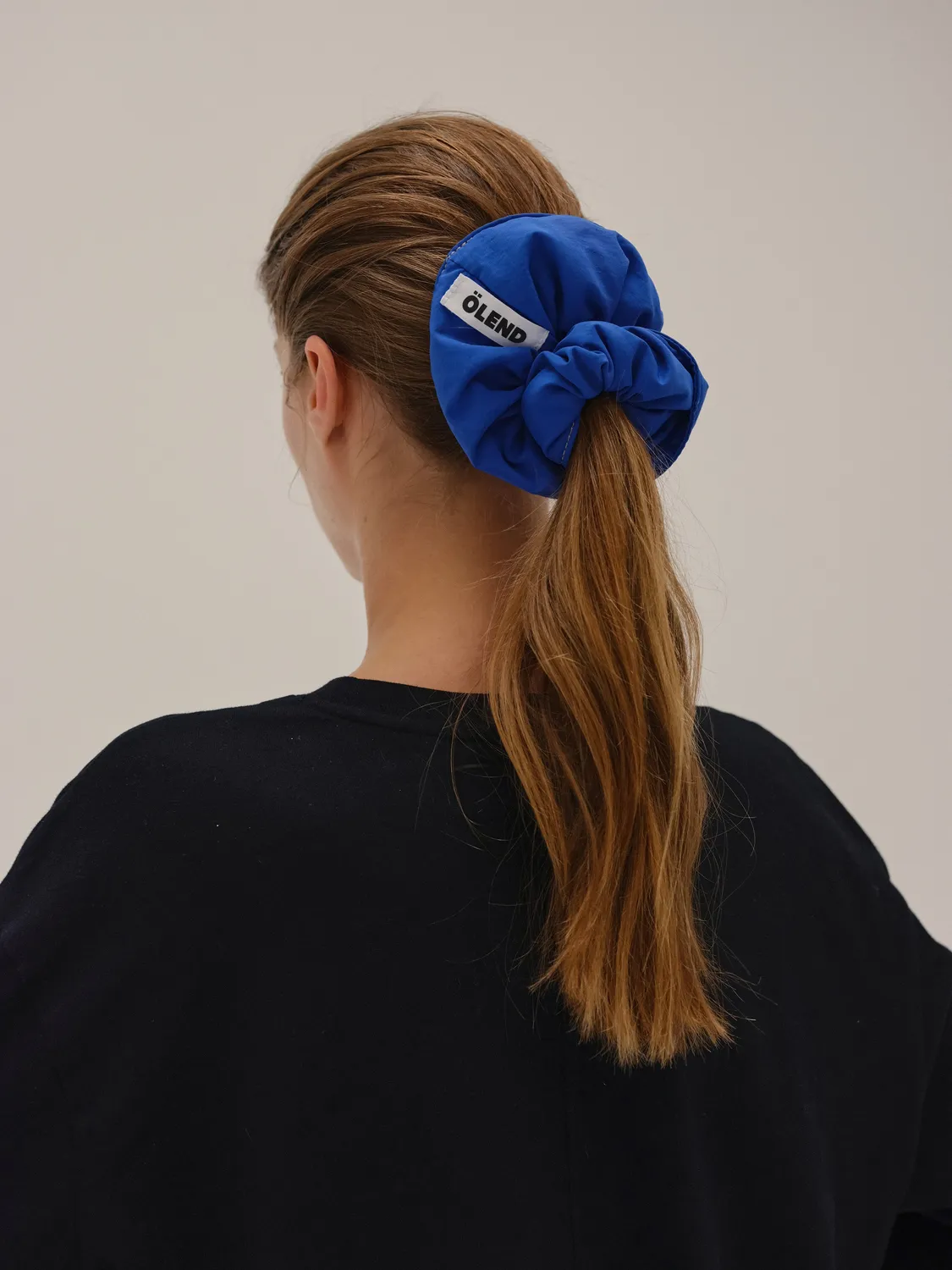 Ölend Padded Scrunchy scrunchie cobalt blue polstret