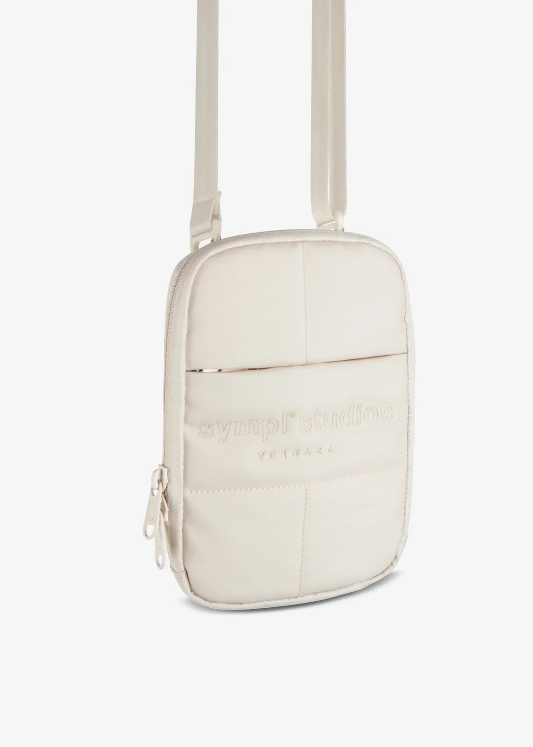 Sympl Vergara crossbody taske creme genbrug防水