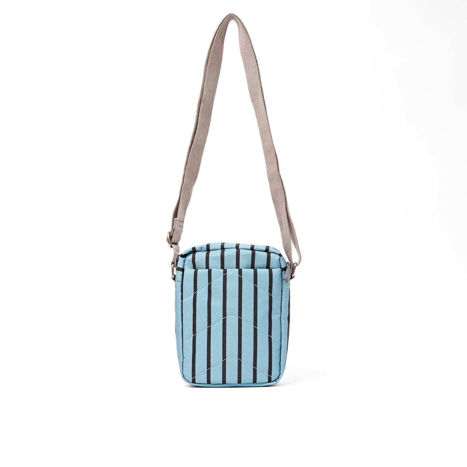 Roka London Bond crossbody taske Small blåstribet 1,5 liter