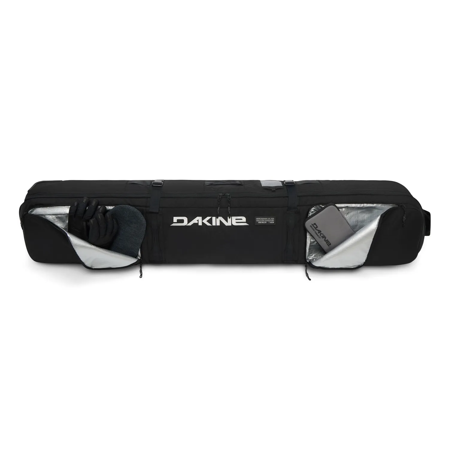 Dakine High Roller snowboardtaske Sort 175 cm med hjul