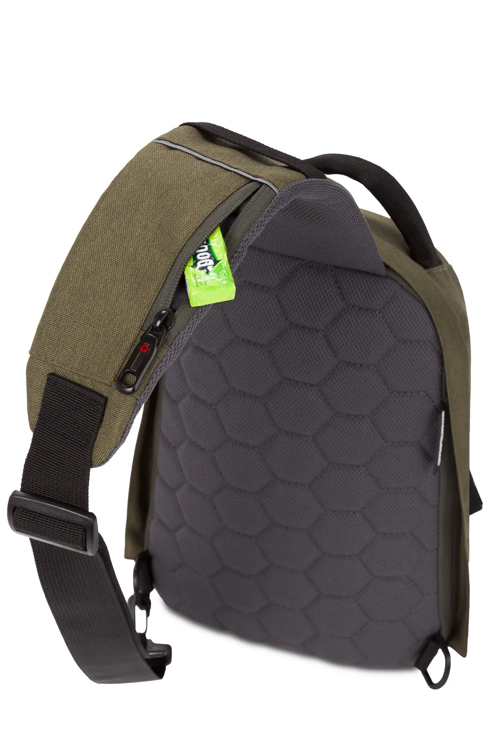 Swissgear 2712 Anti-Theft sling oliven USB