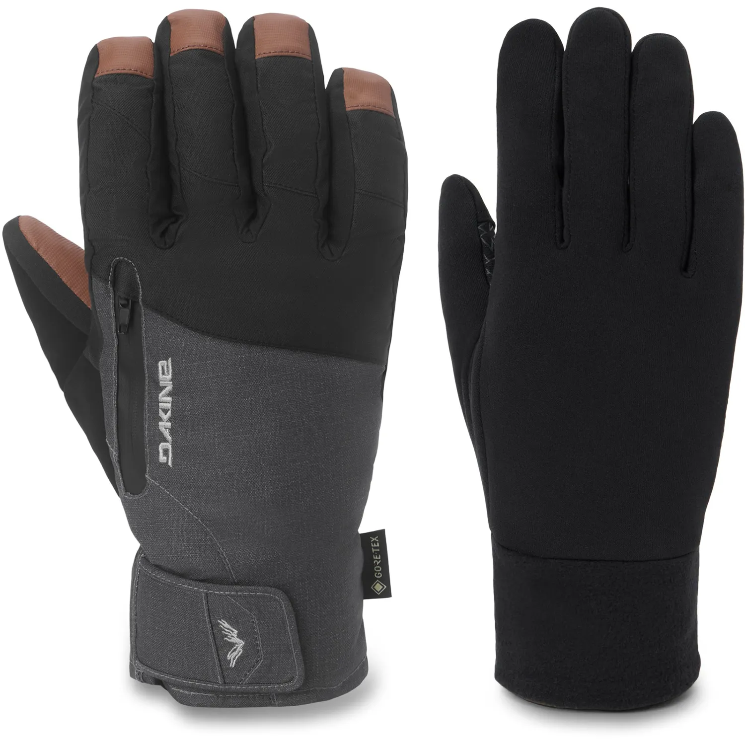 Dakine Titan 2.0 Gore-Tex skihandsker grå
