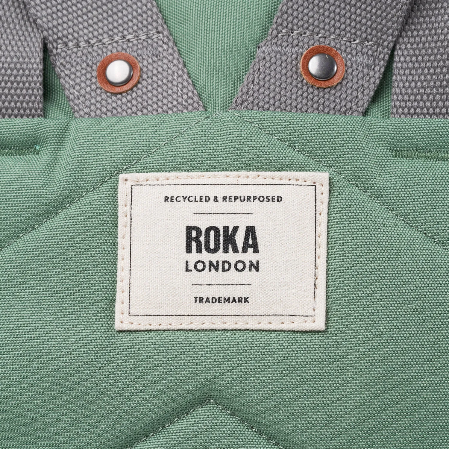 Roka London Finchley rygsæk Frost roll-top