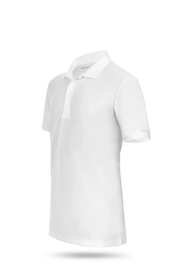 Swissgear Heritage poloshirt hvid Large svedtransporterende