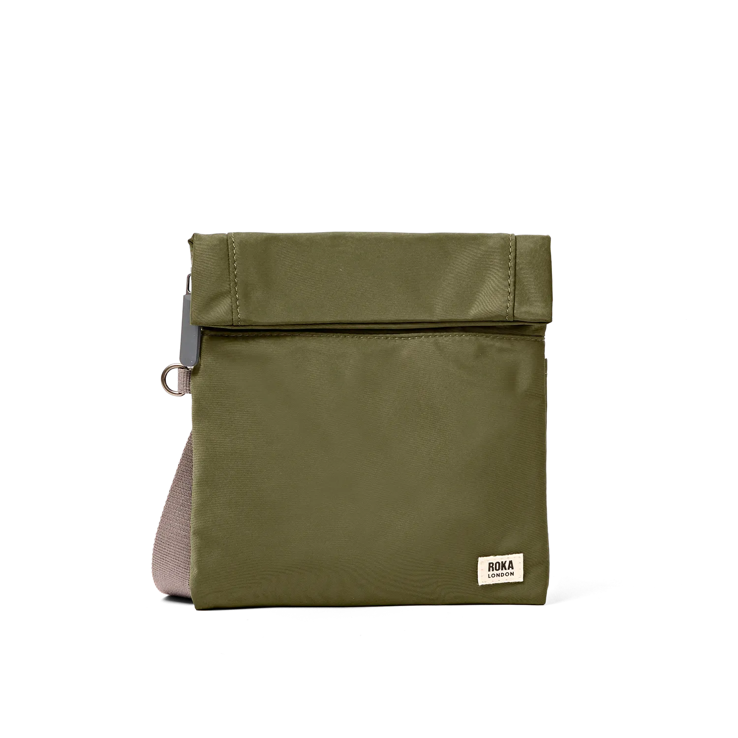Roka London Stratford crossbody taske Chive S vandafvisende