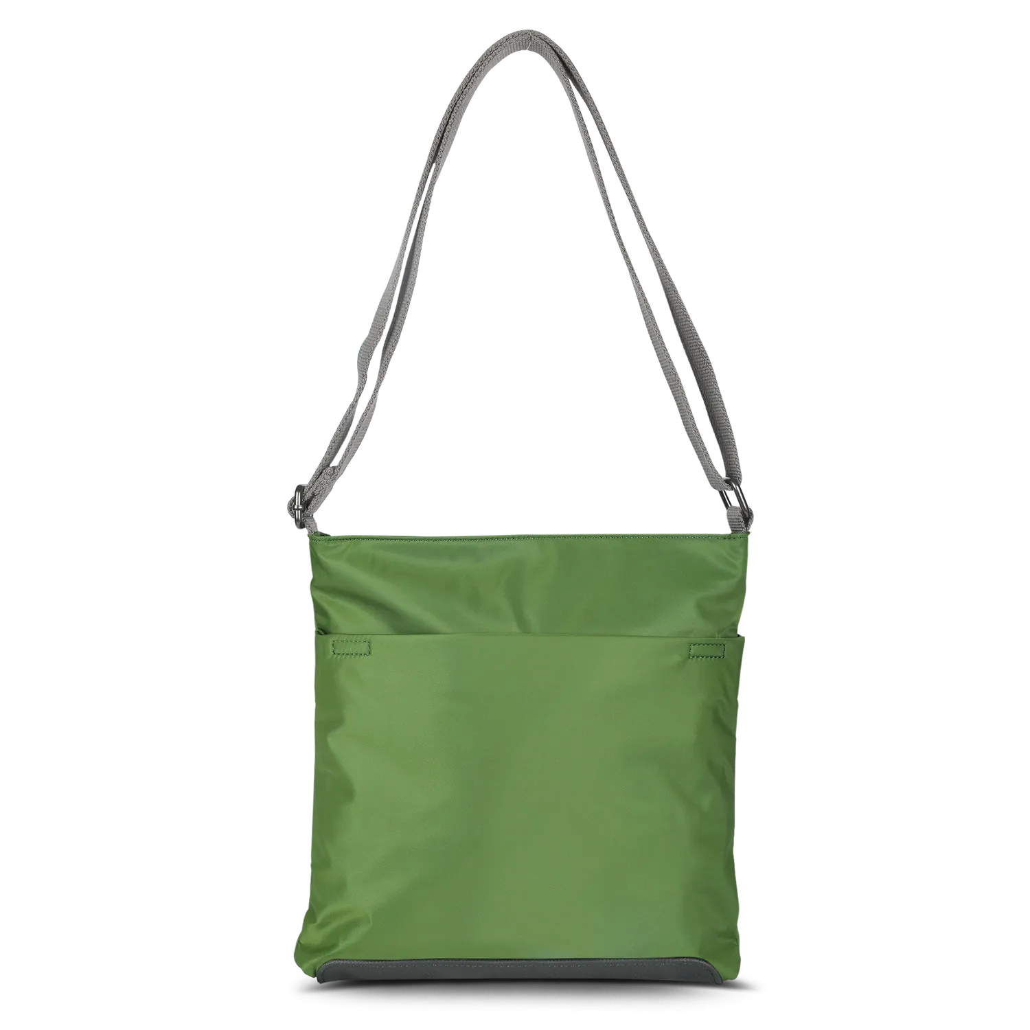 Roka London Kennington crossbody taske Avocado Medium struktureret