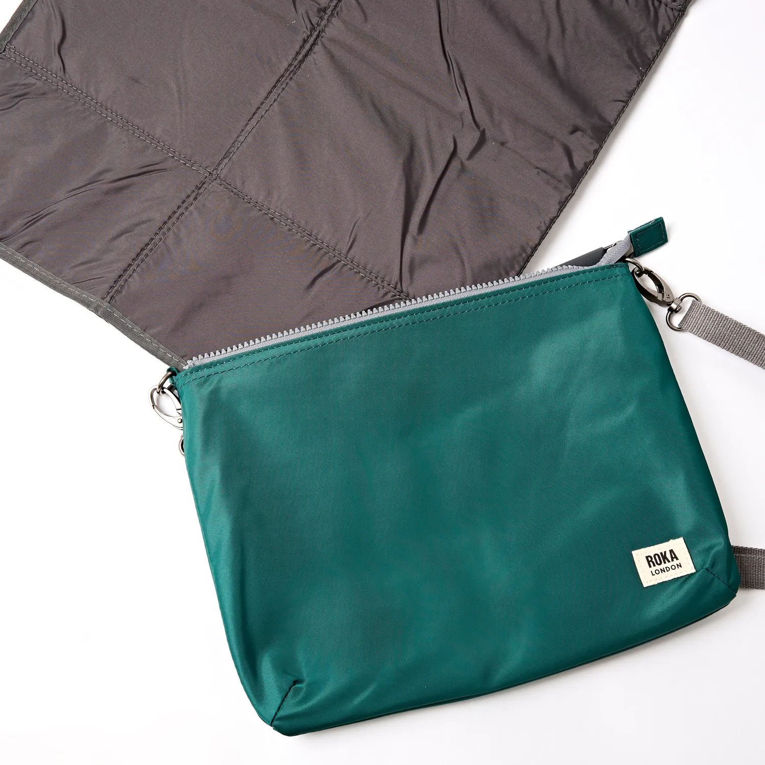 Roka London Primrose pusletaske Teal Large 4-i-1
