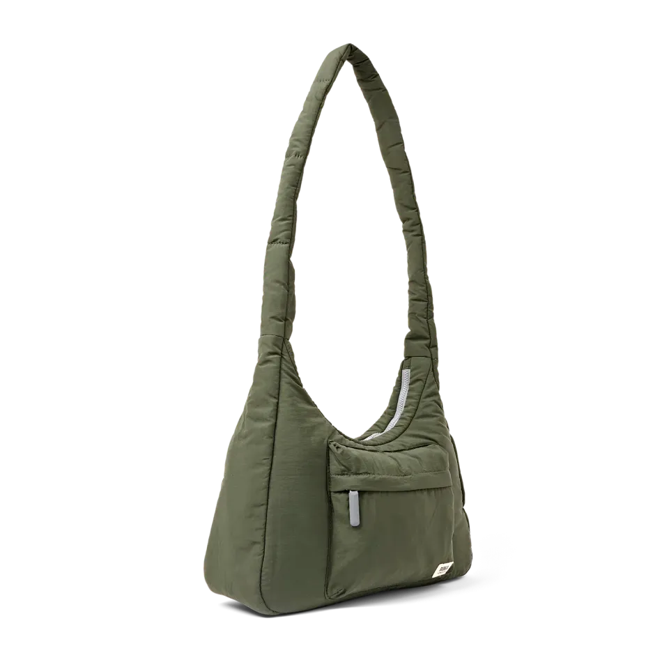 Roka London Belsize crossbody taske Medium oliven