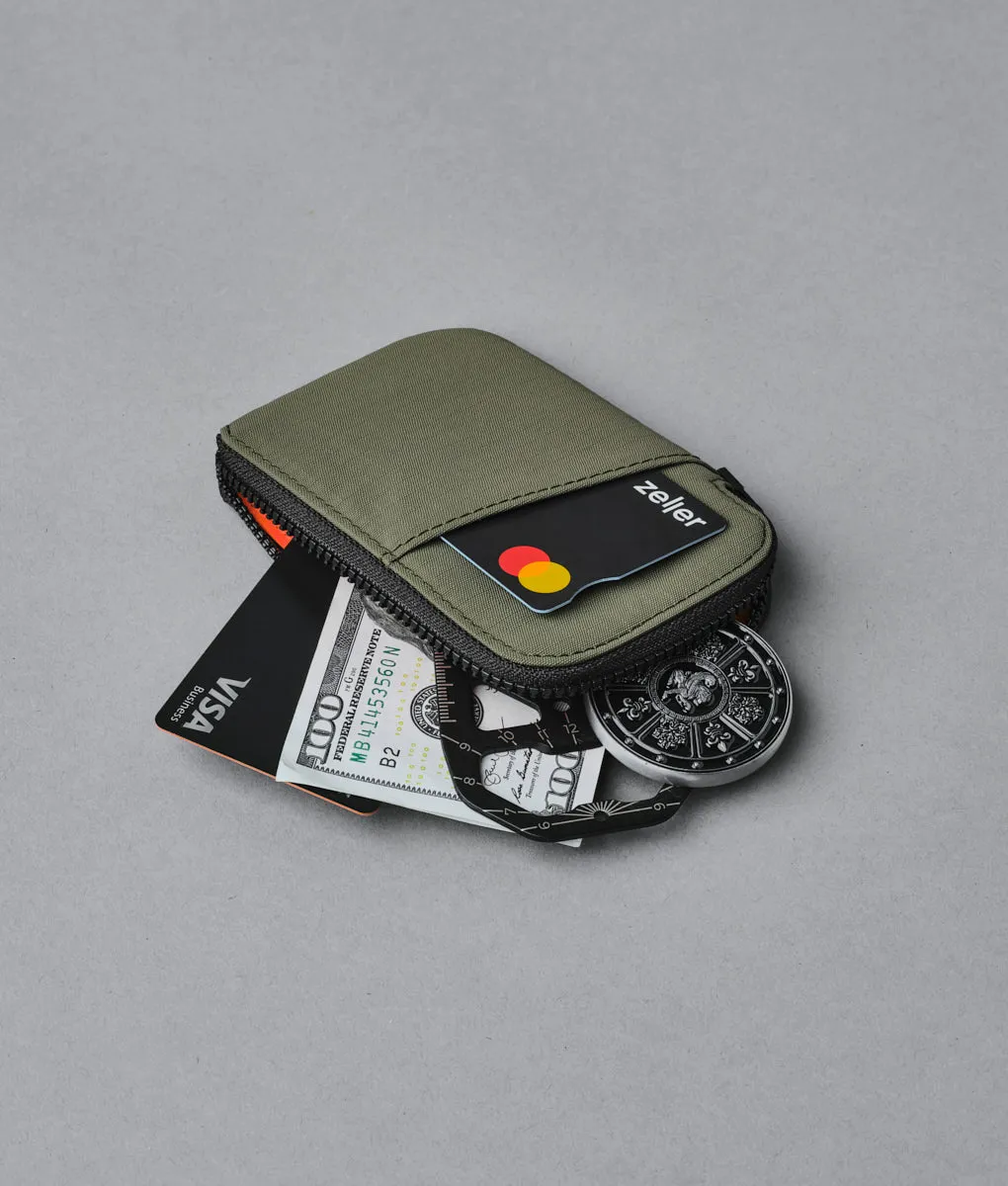 Alpaka Zip Card Pouch kortpung med lynlås