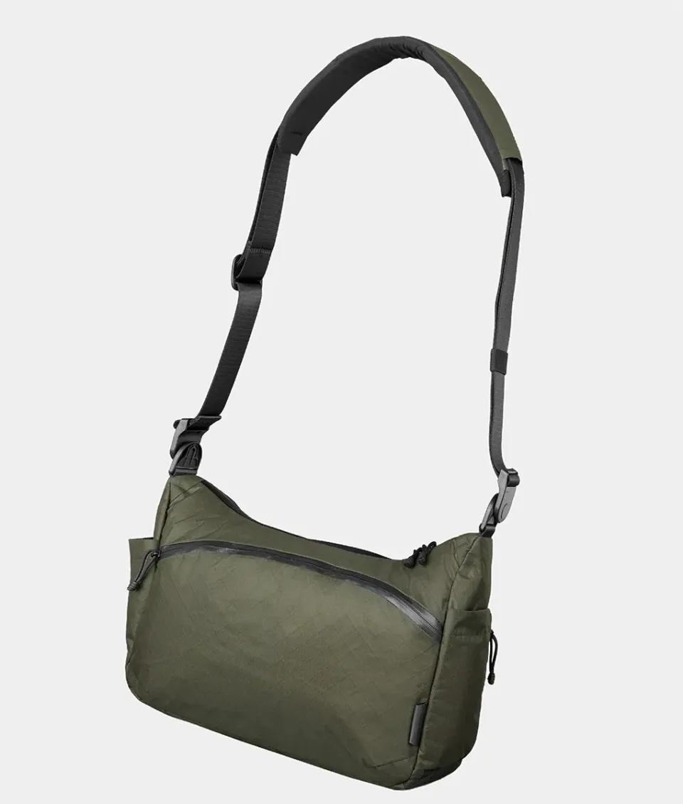 Alpaka Flight Satchel Ultradyne skuldertaske grøn