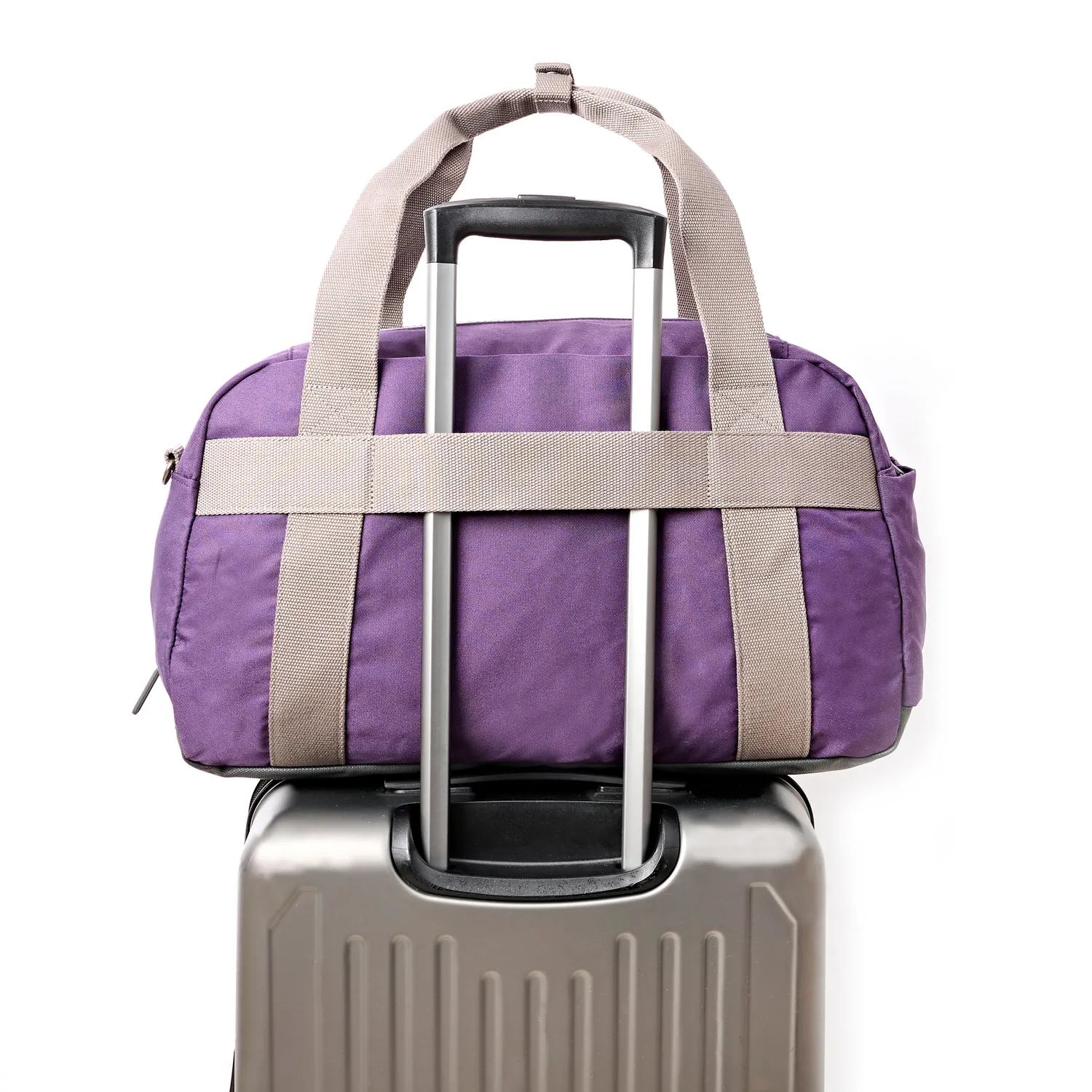 Roka London Gatwick Deep Grape duffel taske Medium laptop 17"