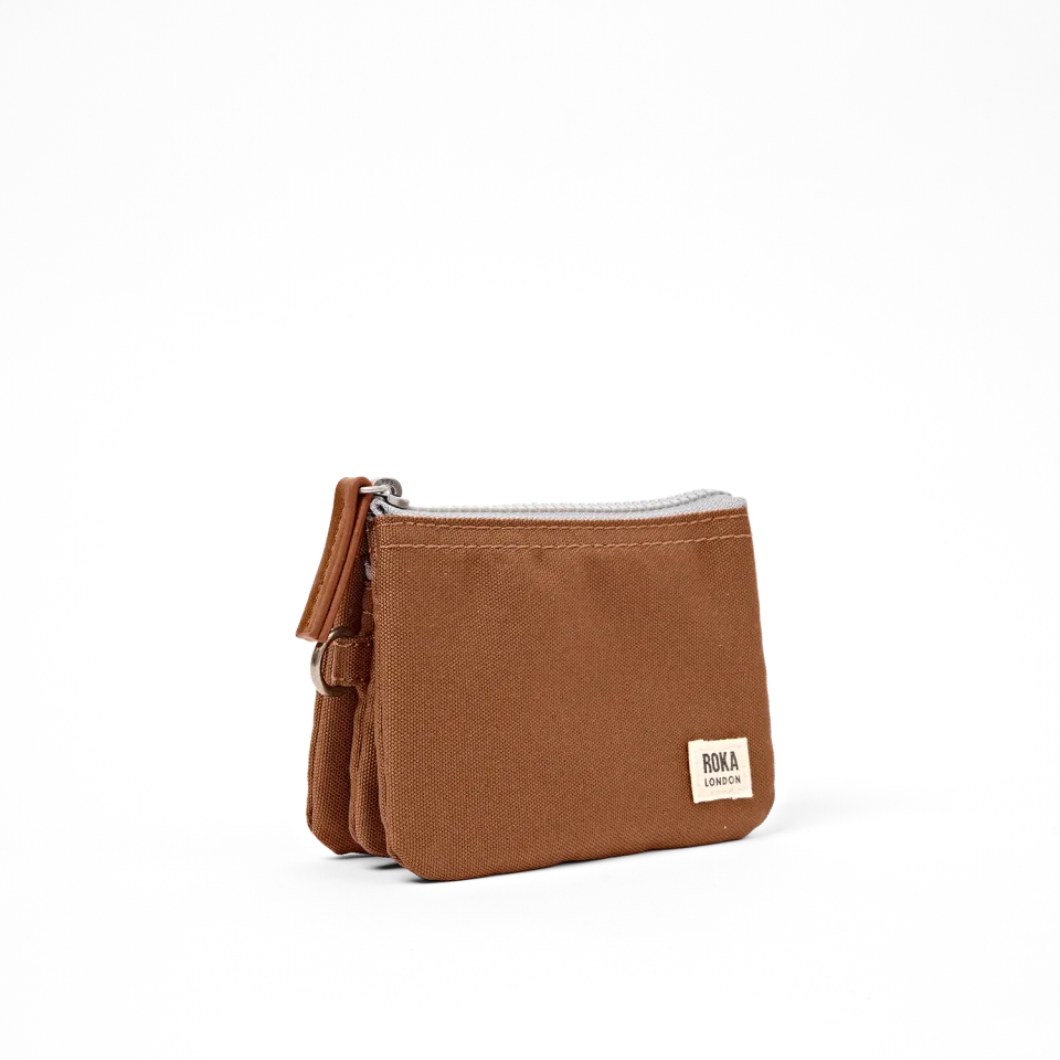 Roka London Carnaby pung Cinnamon Small med kortholder