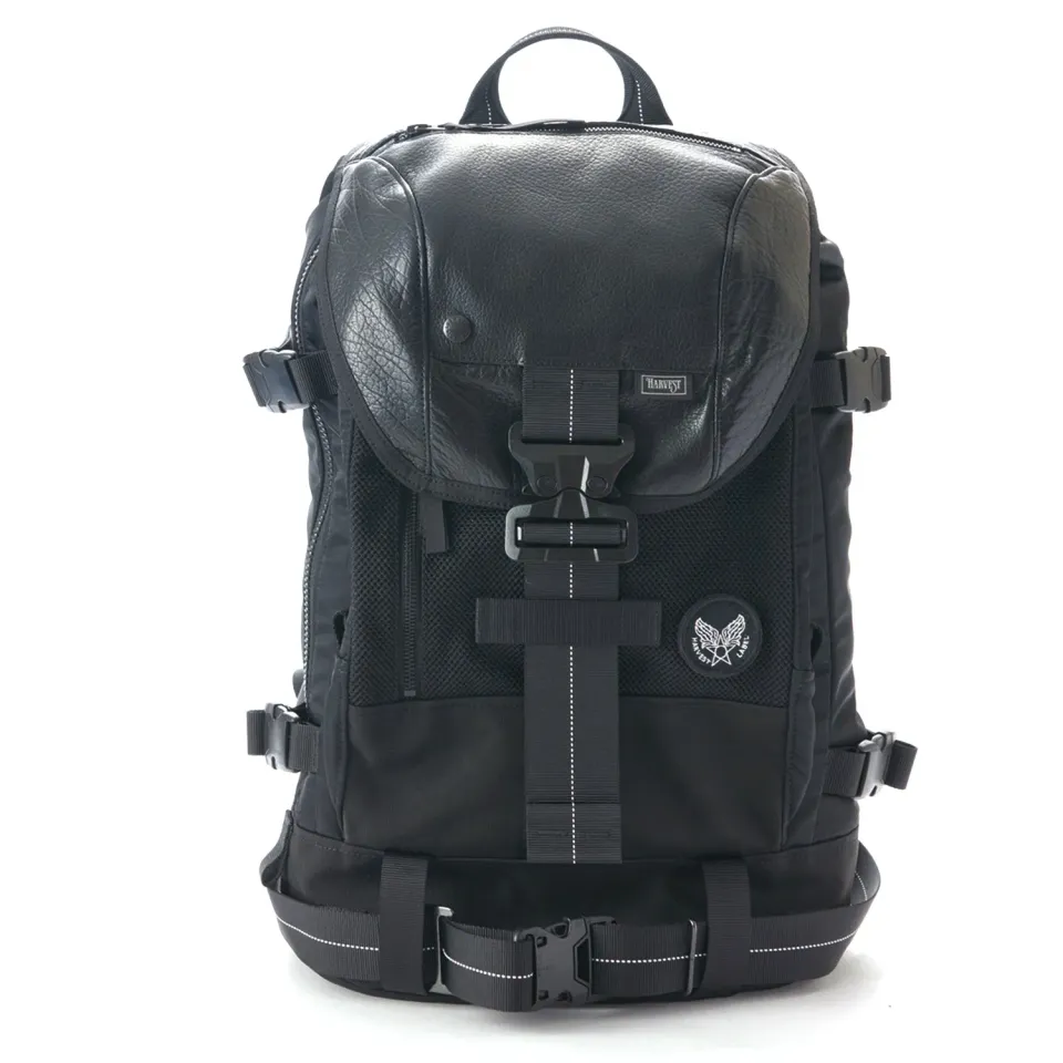 Harvest Label Custom HC-0107 rygsæk sort flap