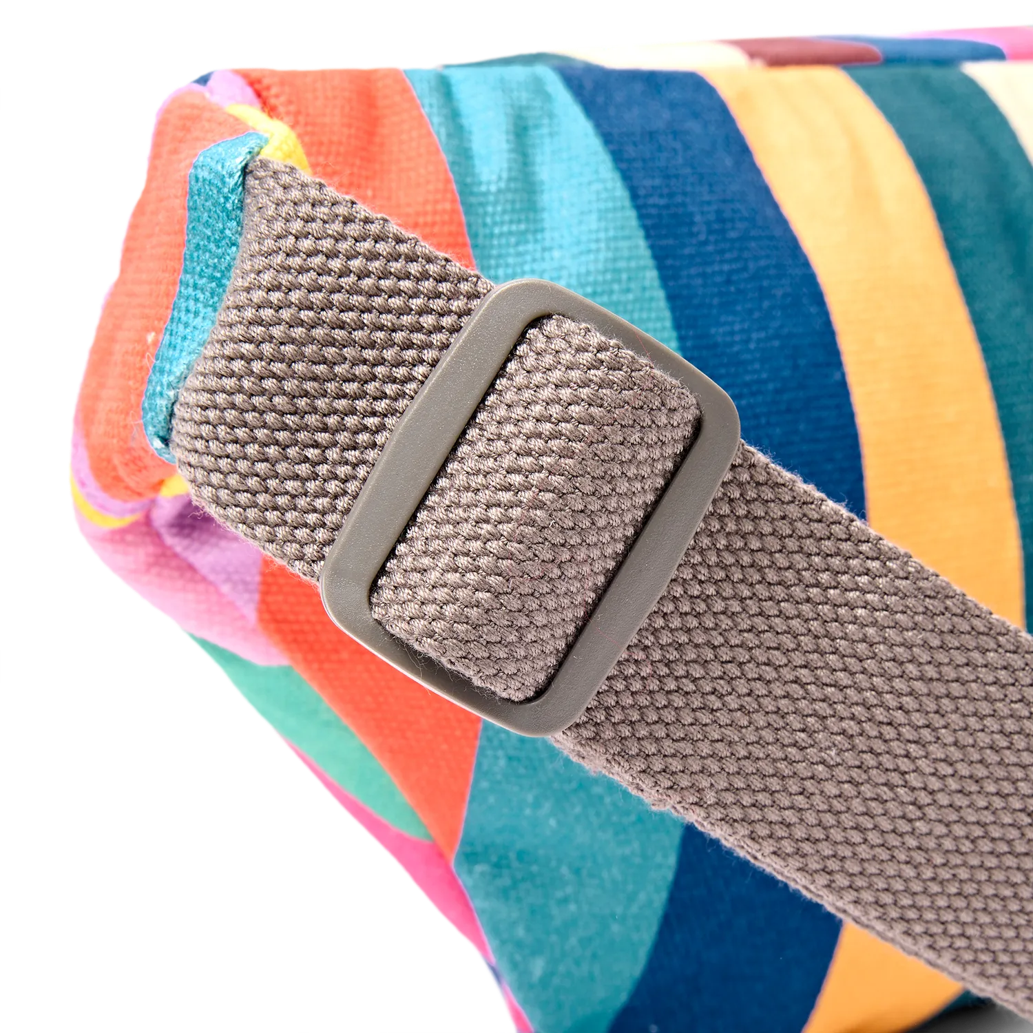 Roka London Mill Hill bæltetaske wide stripe multi lille