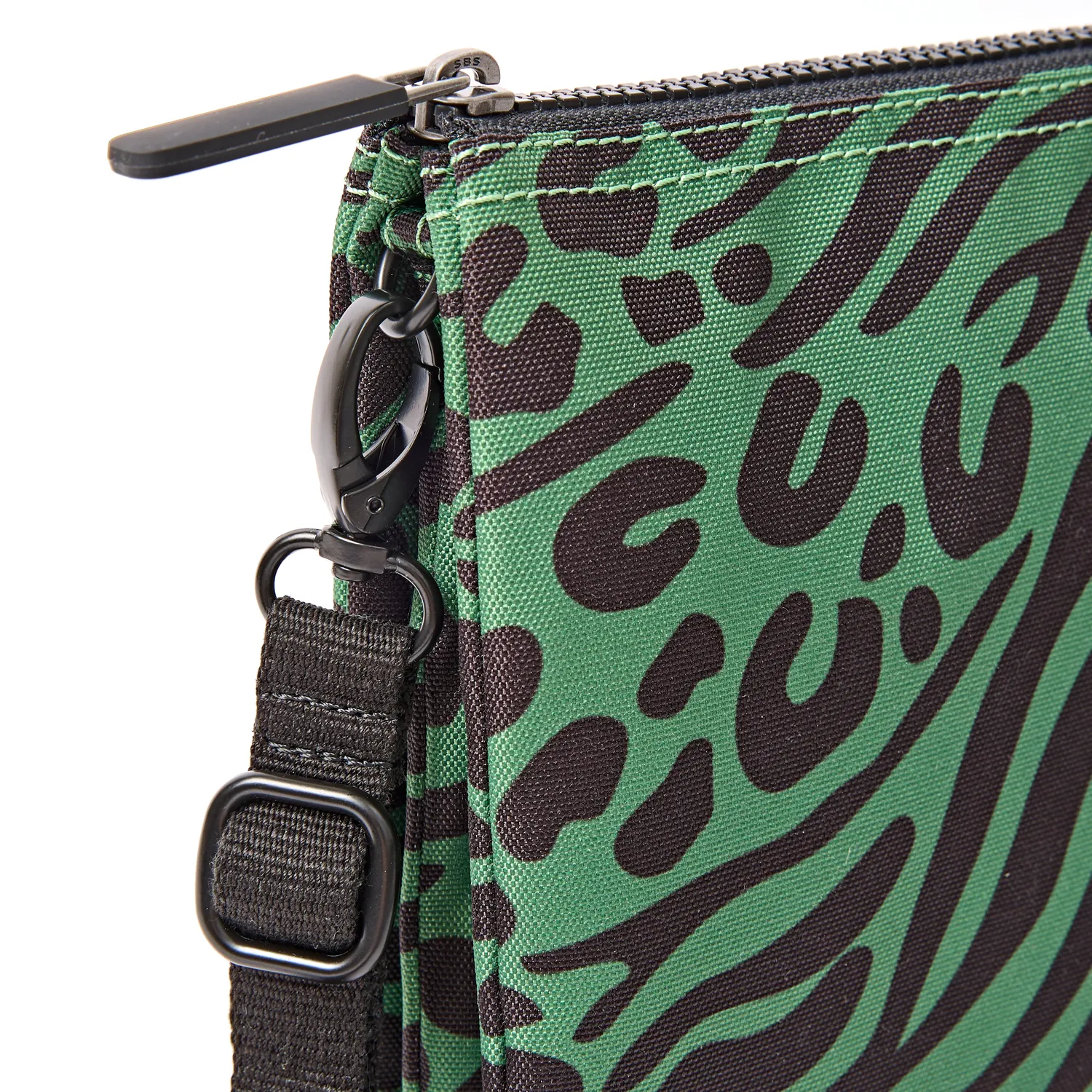 Roka London Carnaby XL Mixed Animal crossbody taske XL kortrum