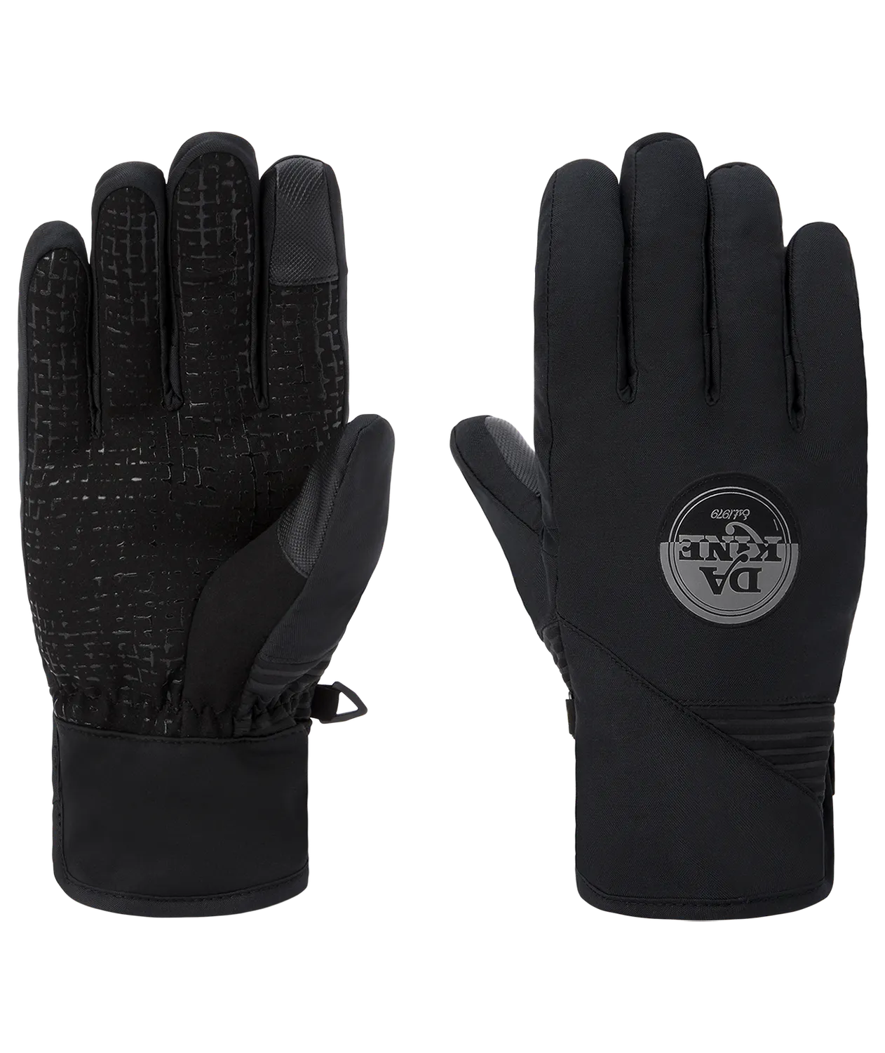 Dakine Crossfire Short handsker Black/Grey lette