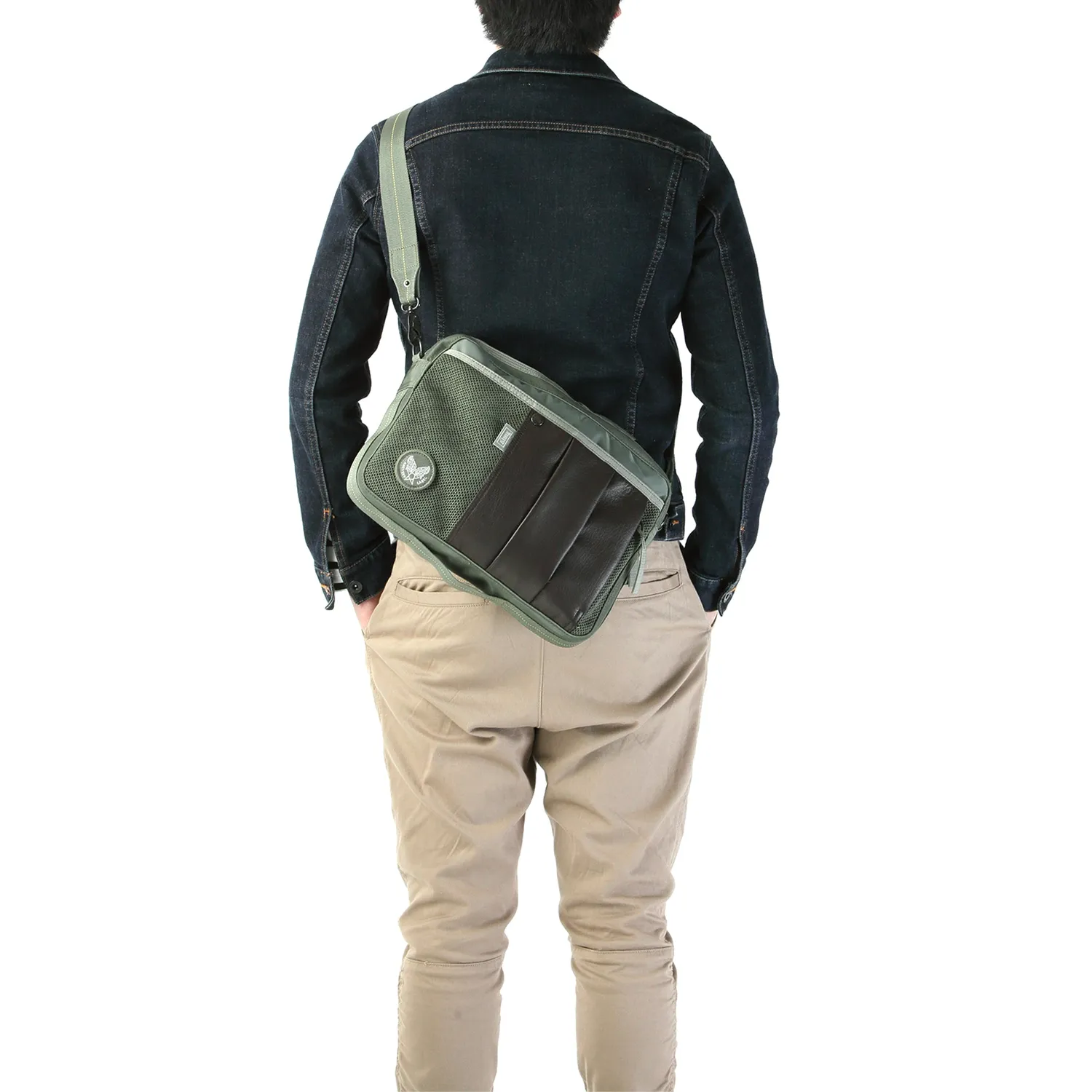 Harvest Label Custom HC-0113 skuldertaske sort A4