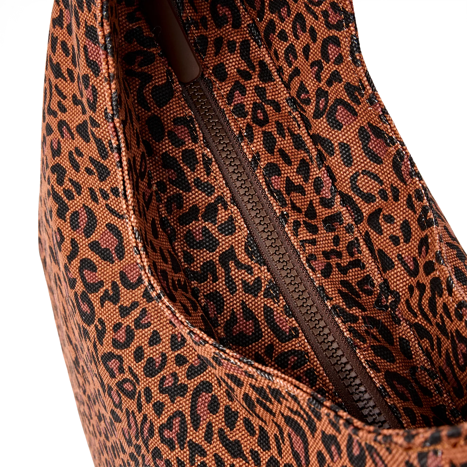 Roka London Hoxton Large skuldertaske Leopard Mini 15,3 liter