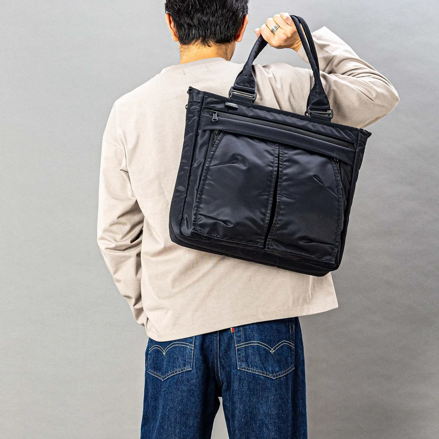 Harvest Label Urban HVT-0281 tote udvidelig genbrugsnylon