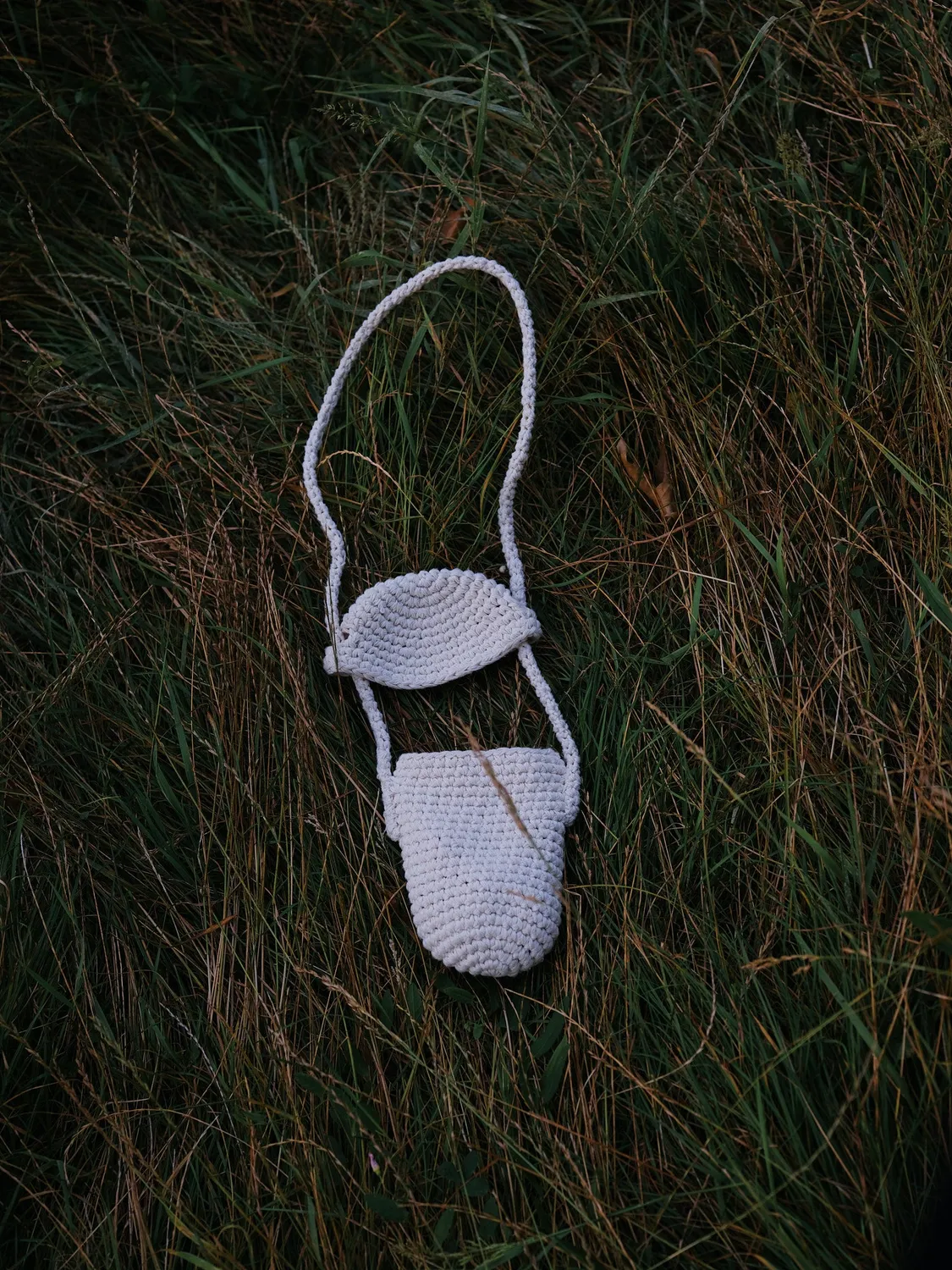 Ölend Jakub hæklet clutch Koral