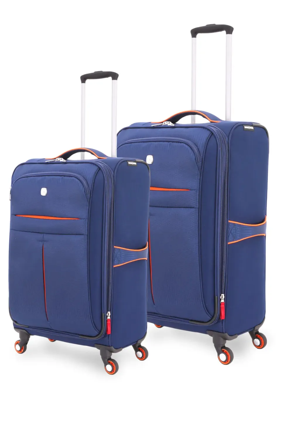 Swissgear 6593 kufferter spinner sæt 2 dele navy orange