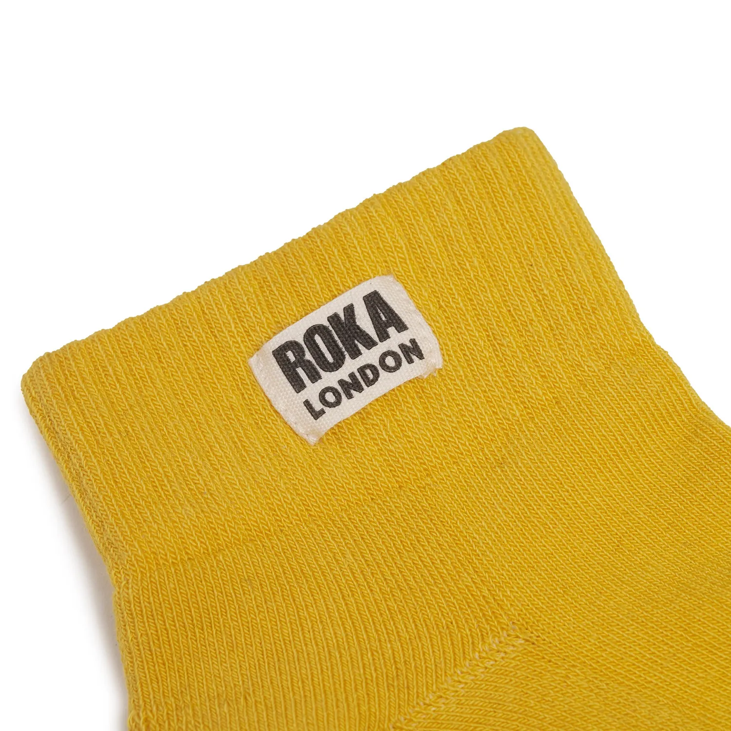 Roka London Wembley ankelstrømper Summer Yellow EU 36-42