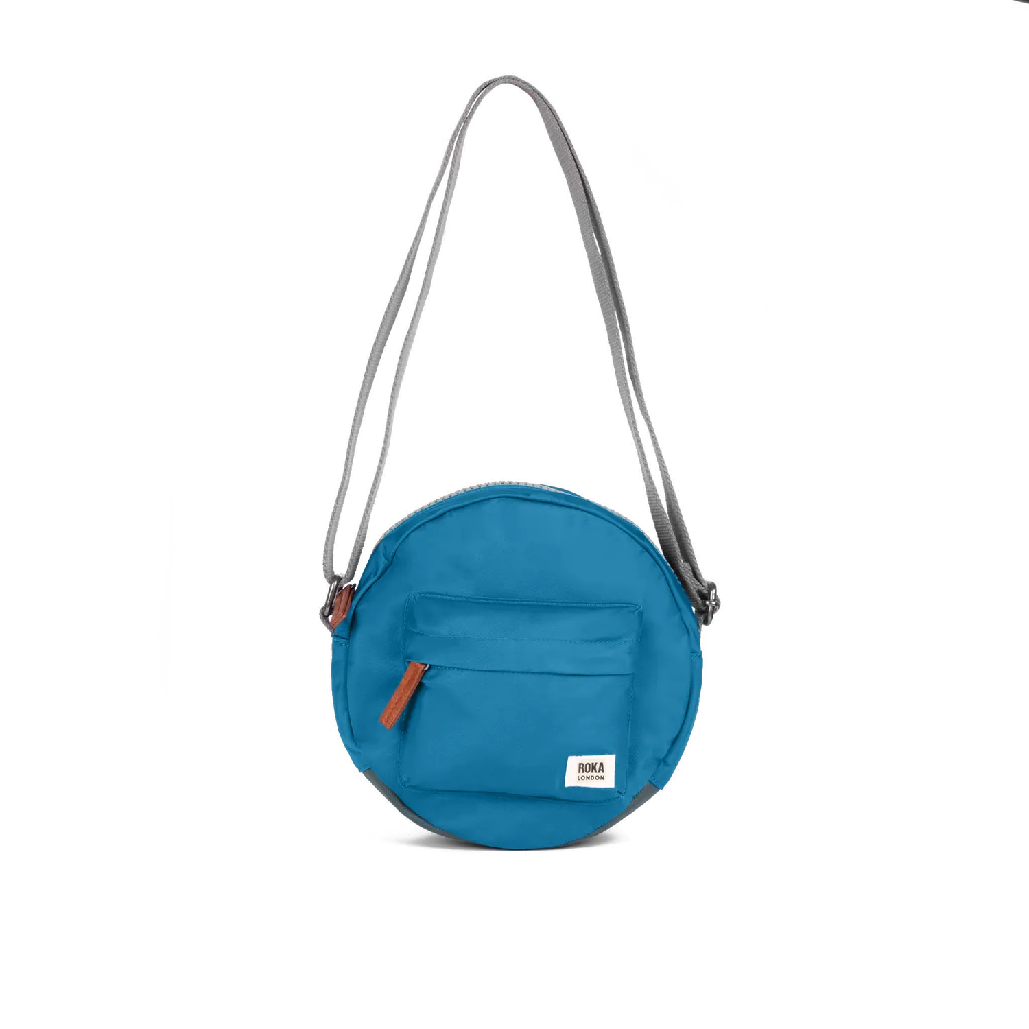 Roka London Paddington Crossbody taske Marine Small rund